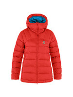 FJALL RAVEN Veste en duvet EXPEDITION / Red & Blue (Femme)