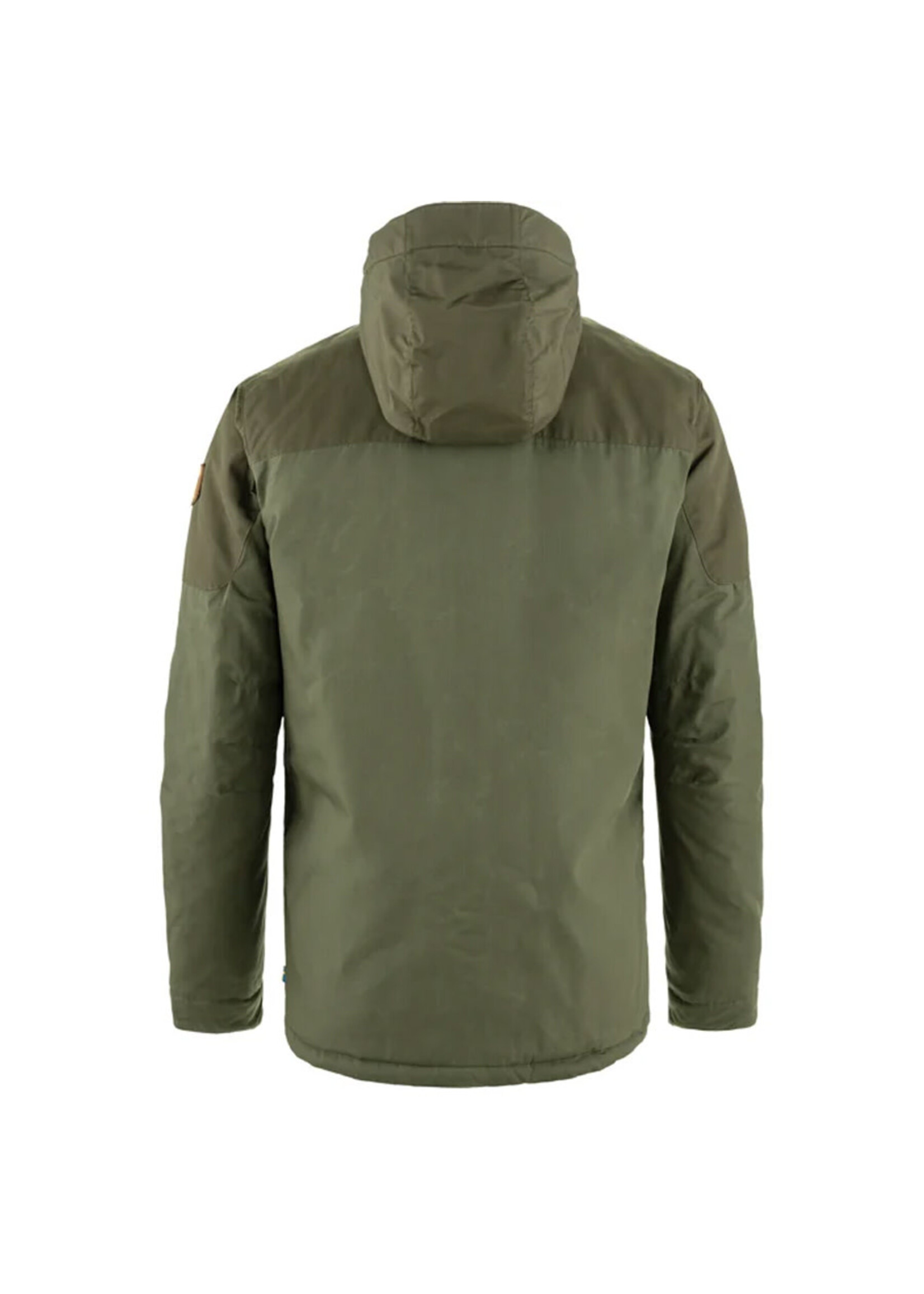 FJALL RAVEN Veste isolante à capuchon SKOGSÖ / Laurel Green (Homme)