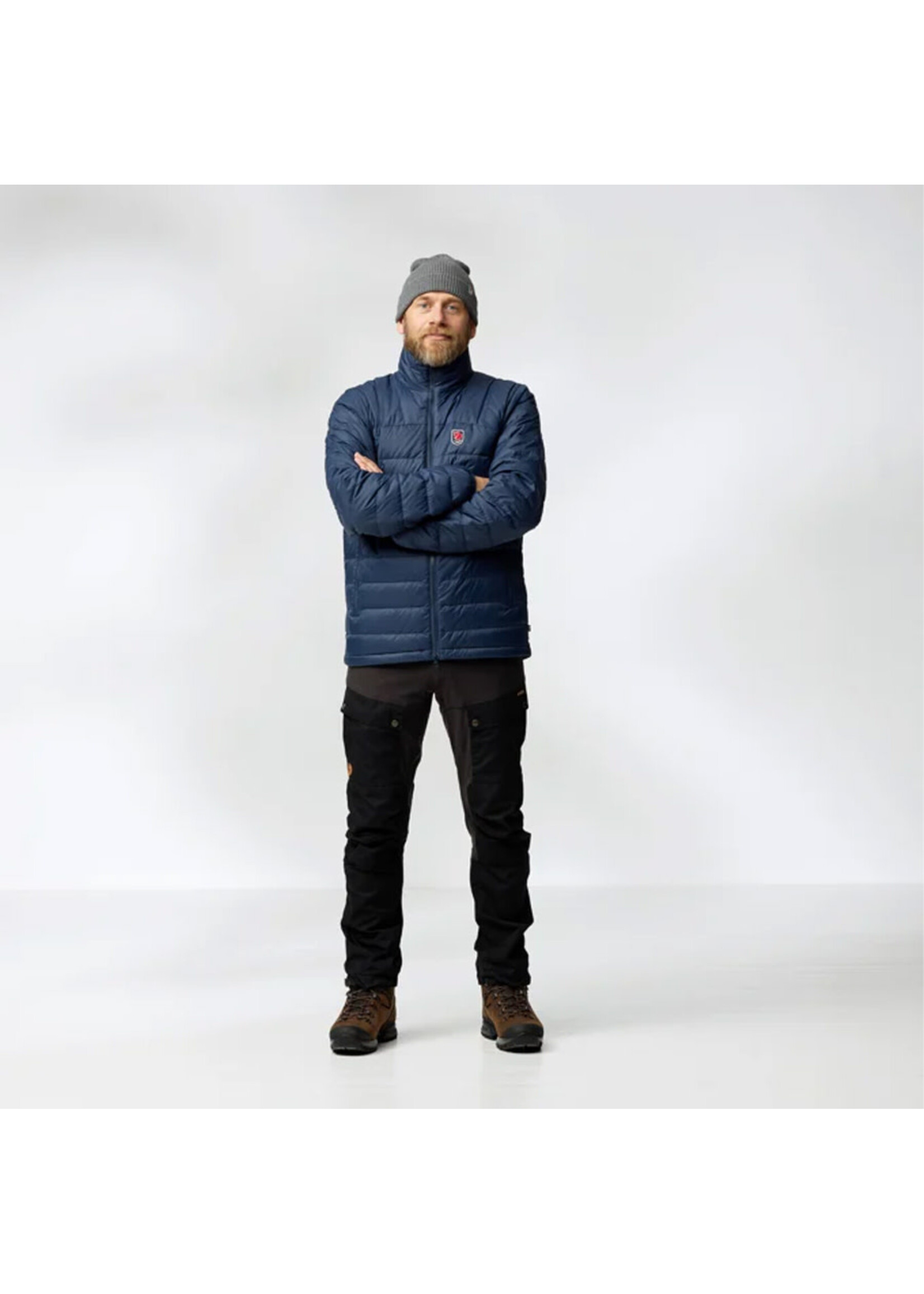 FJALL RAVEN Veste EXPEDITION PACK DOWN / Navy (Homme)