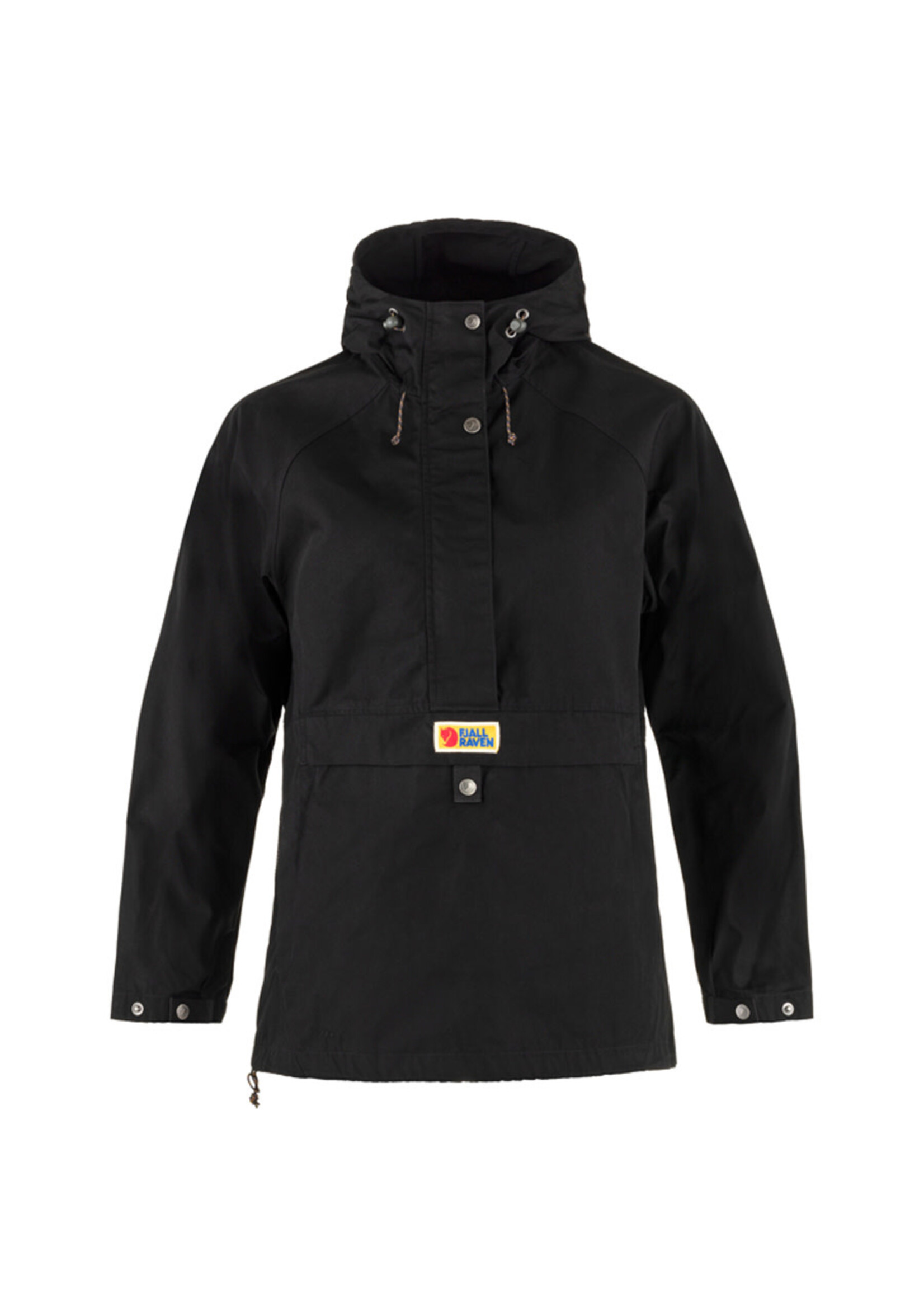 FJALL RAVEN Veste anorak VARDAG / Noir (Femme)
