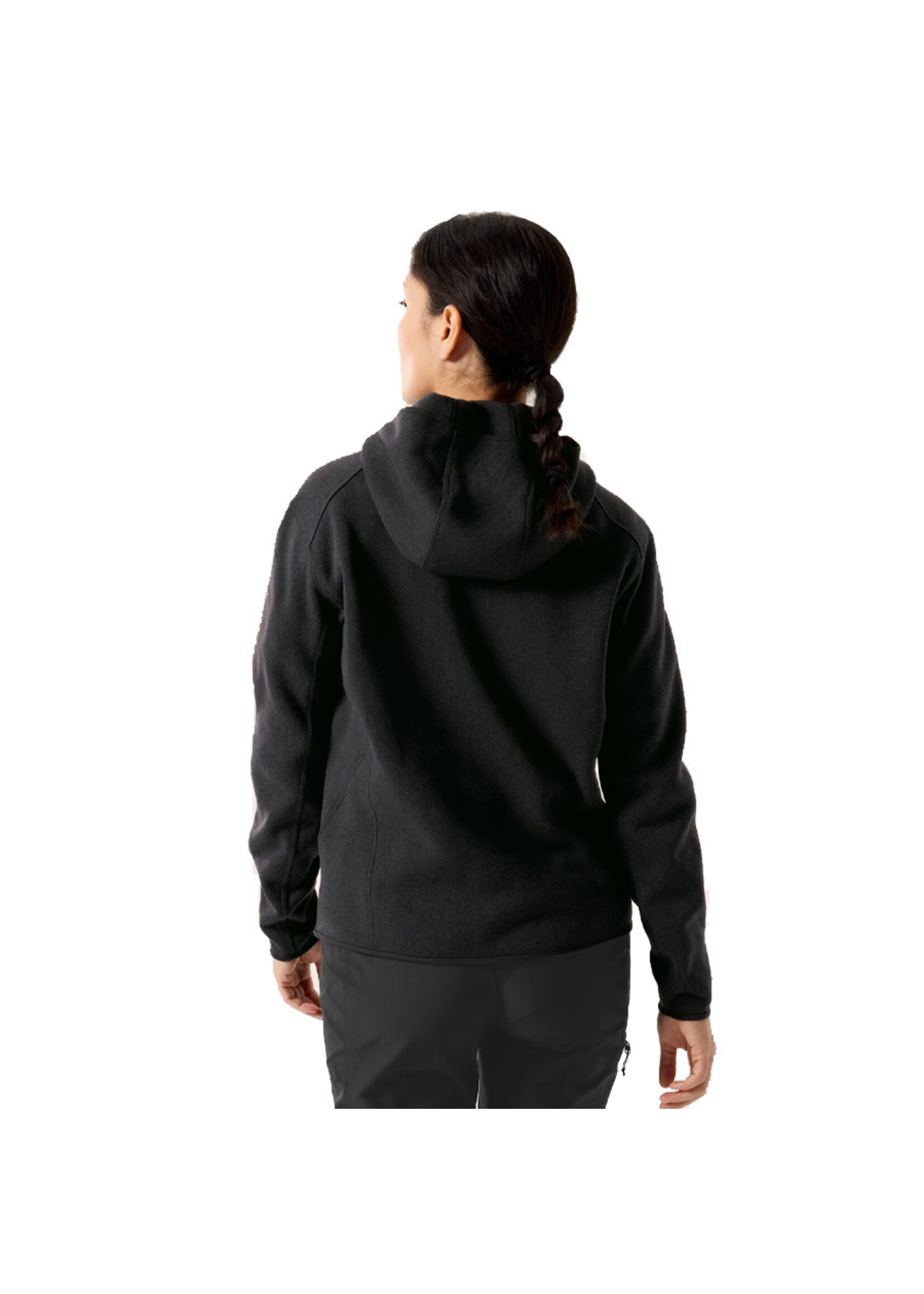 ARC'TERYX Chandail à capuchon COVERT / Noir (Femme)