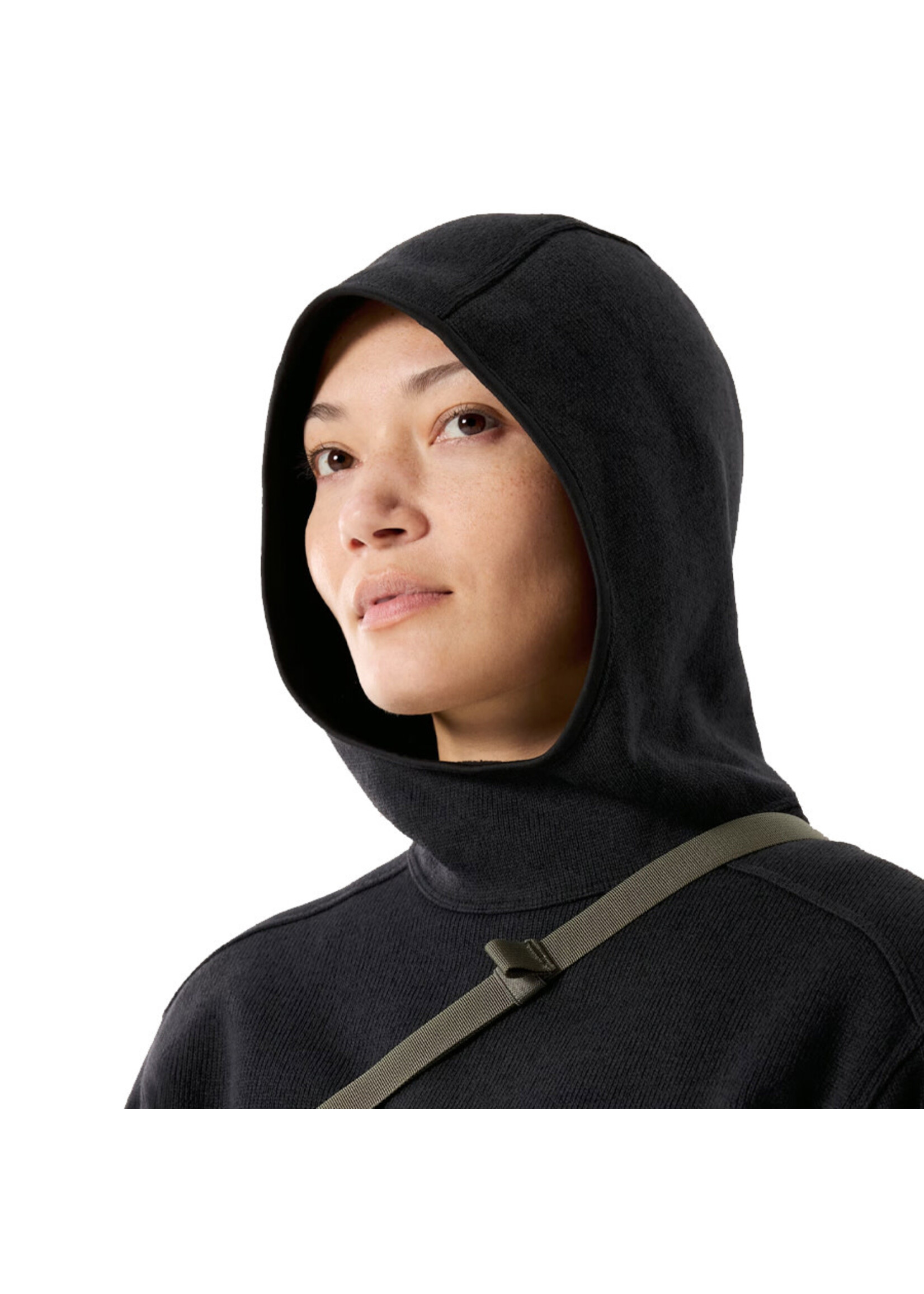 ARC'TERYX Chandail à capuchon COVERT / Noir (Femme)