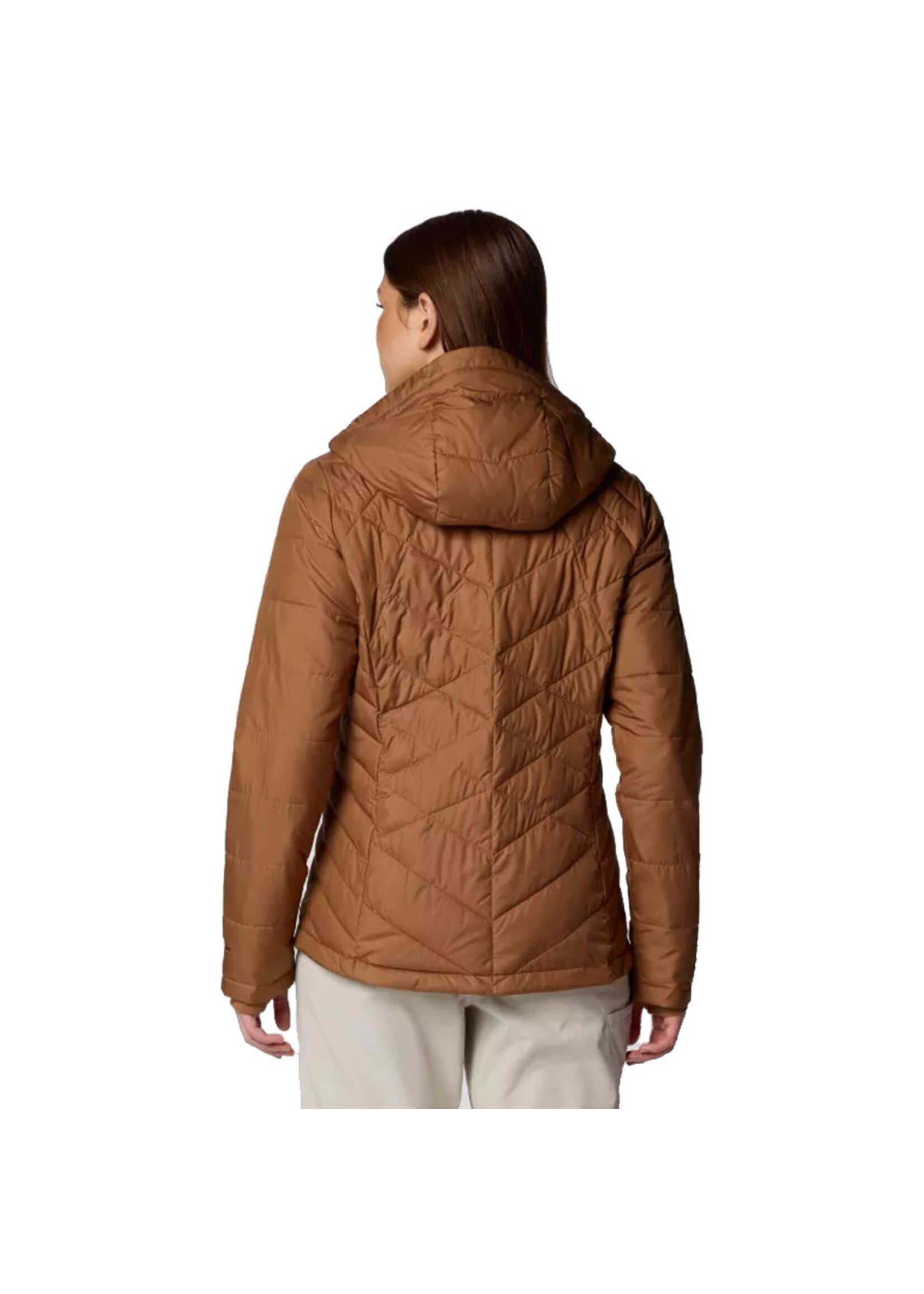 COLUMBIA Veste à capuchon HEAVENLY / Camel Brown (Femme)