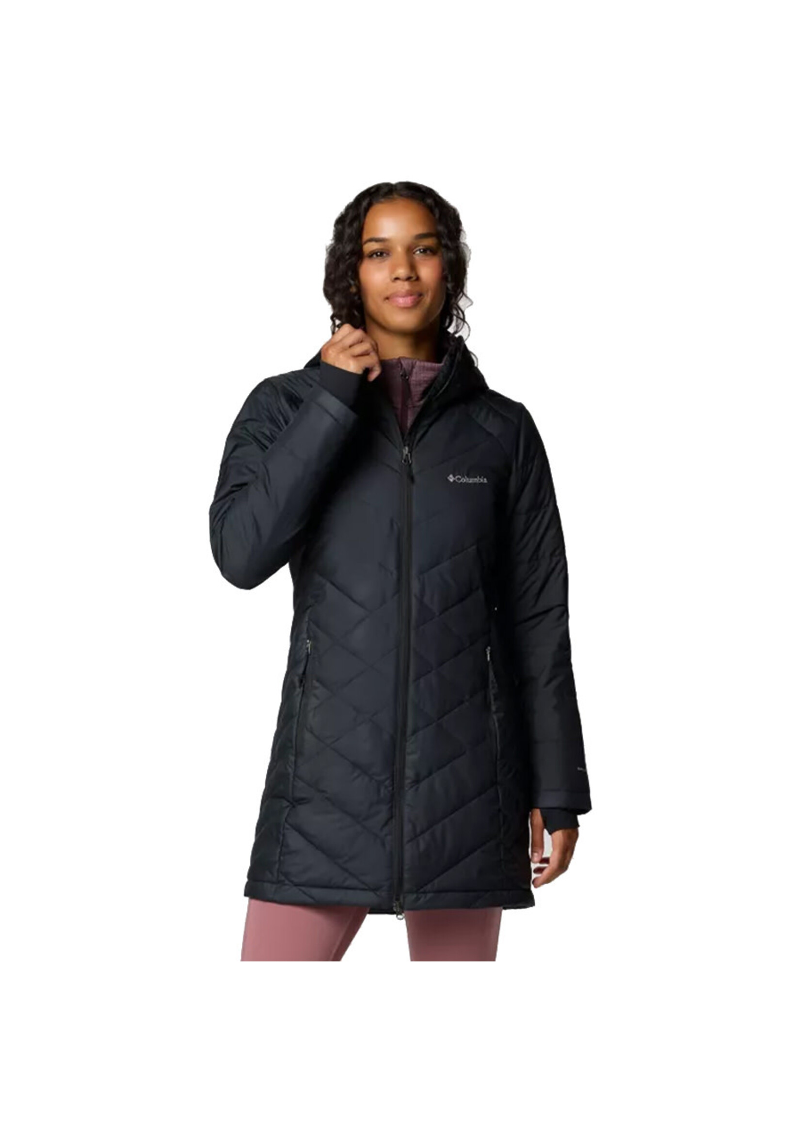 COLUMBIA Veste longue HEAVENLY / Noir (Femme)