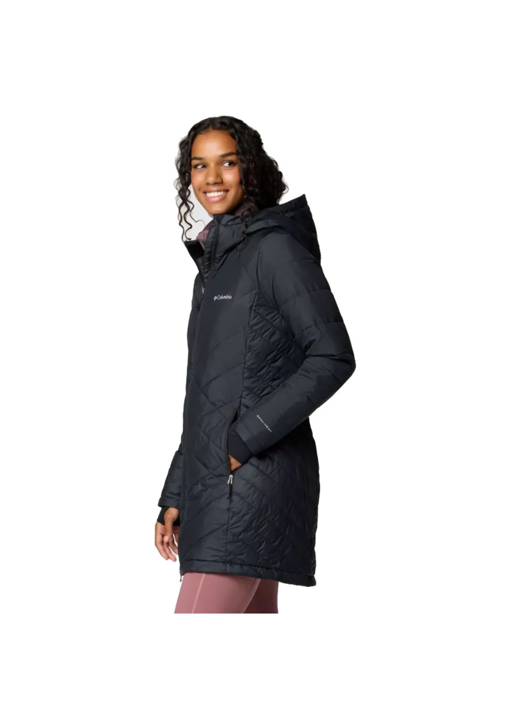 COLUMBIA Veste longue HEAVENLY / Noir (Femme)