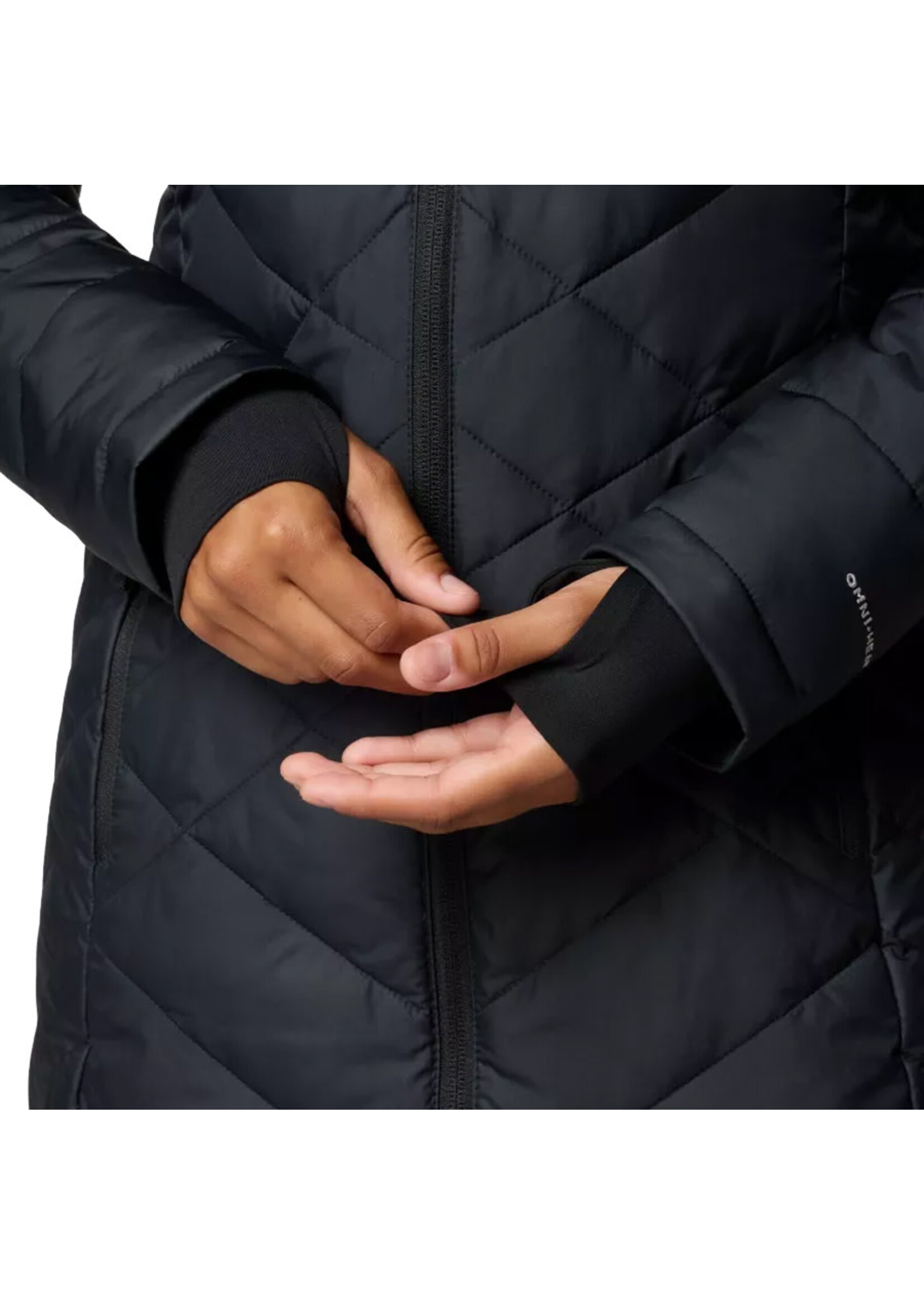 COLUMBIA Veste longue HEAVENLY / Noir (Femme)