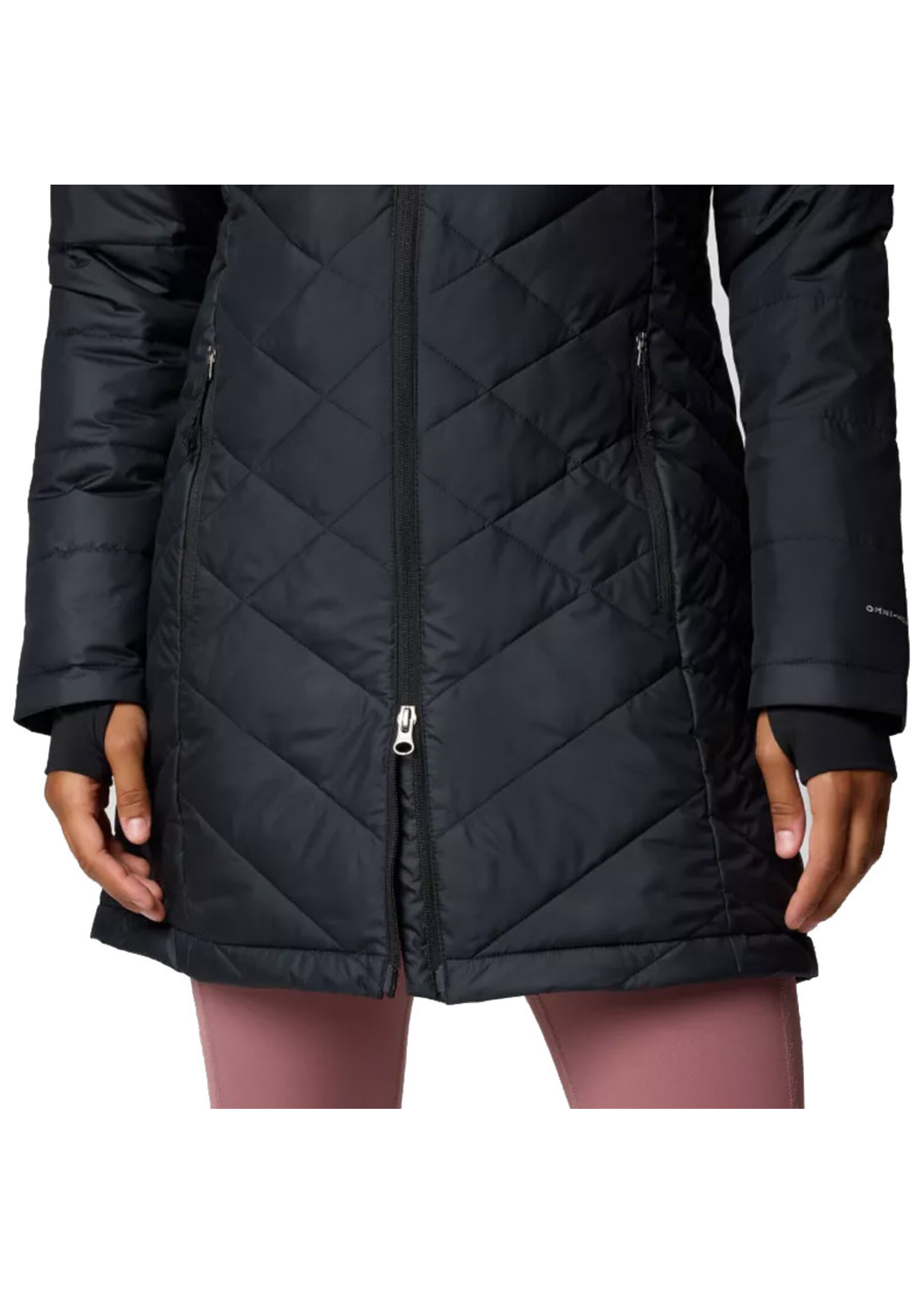 COLUMBIA Veste longue HEAVENLY / Noir (Femme)