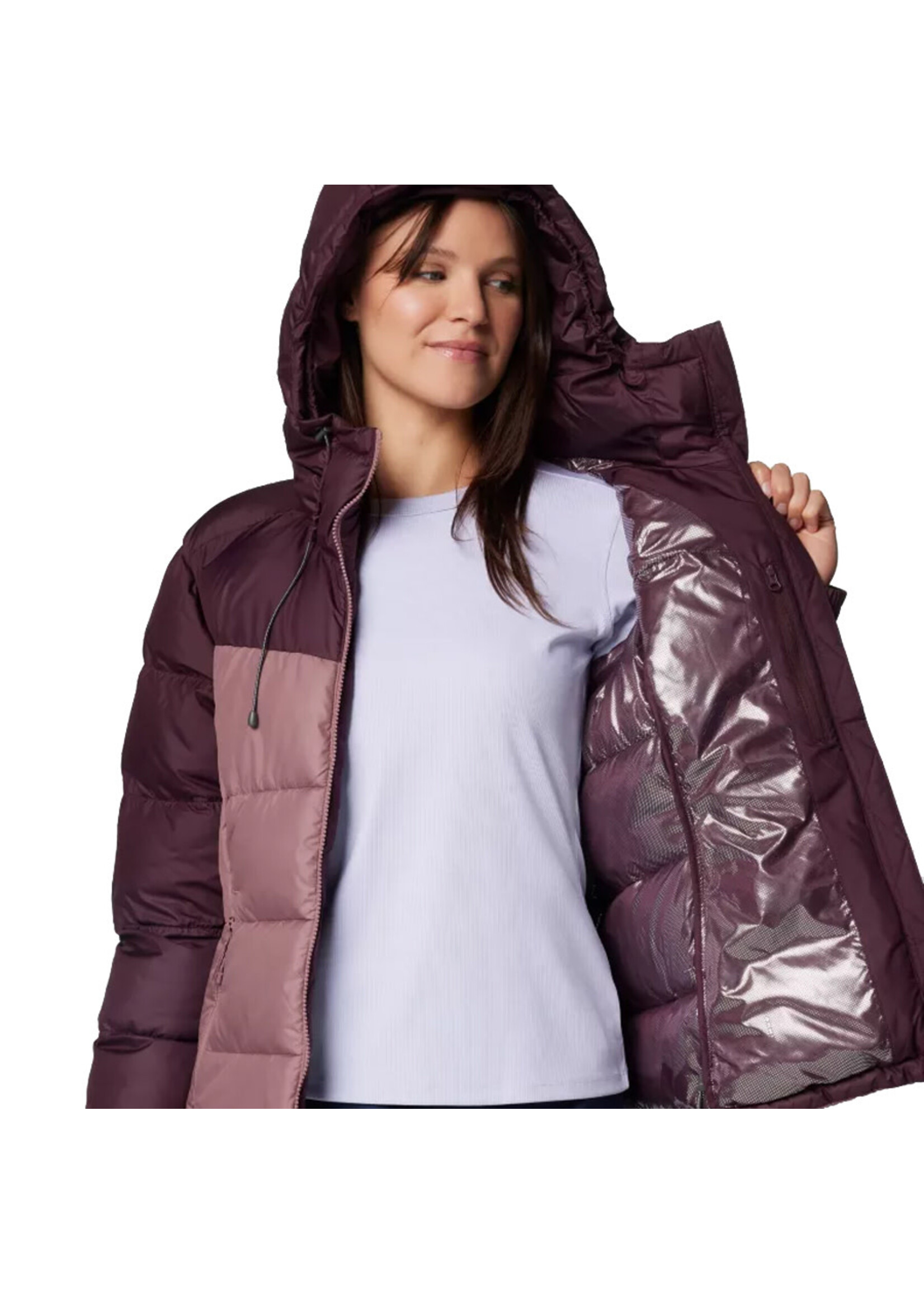 COLUMBIA Veste à capuchon PIKE LAKE II / Moonvista & Fig (Femme)