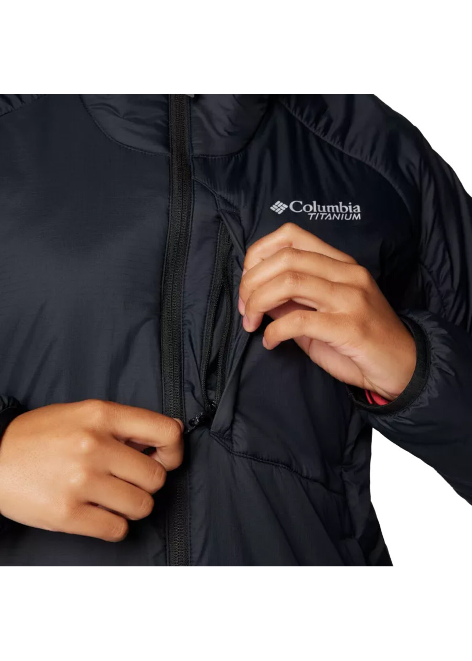 COLUMBIA Veste à capuchon SILVER LEAF II / Noir (Femme)