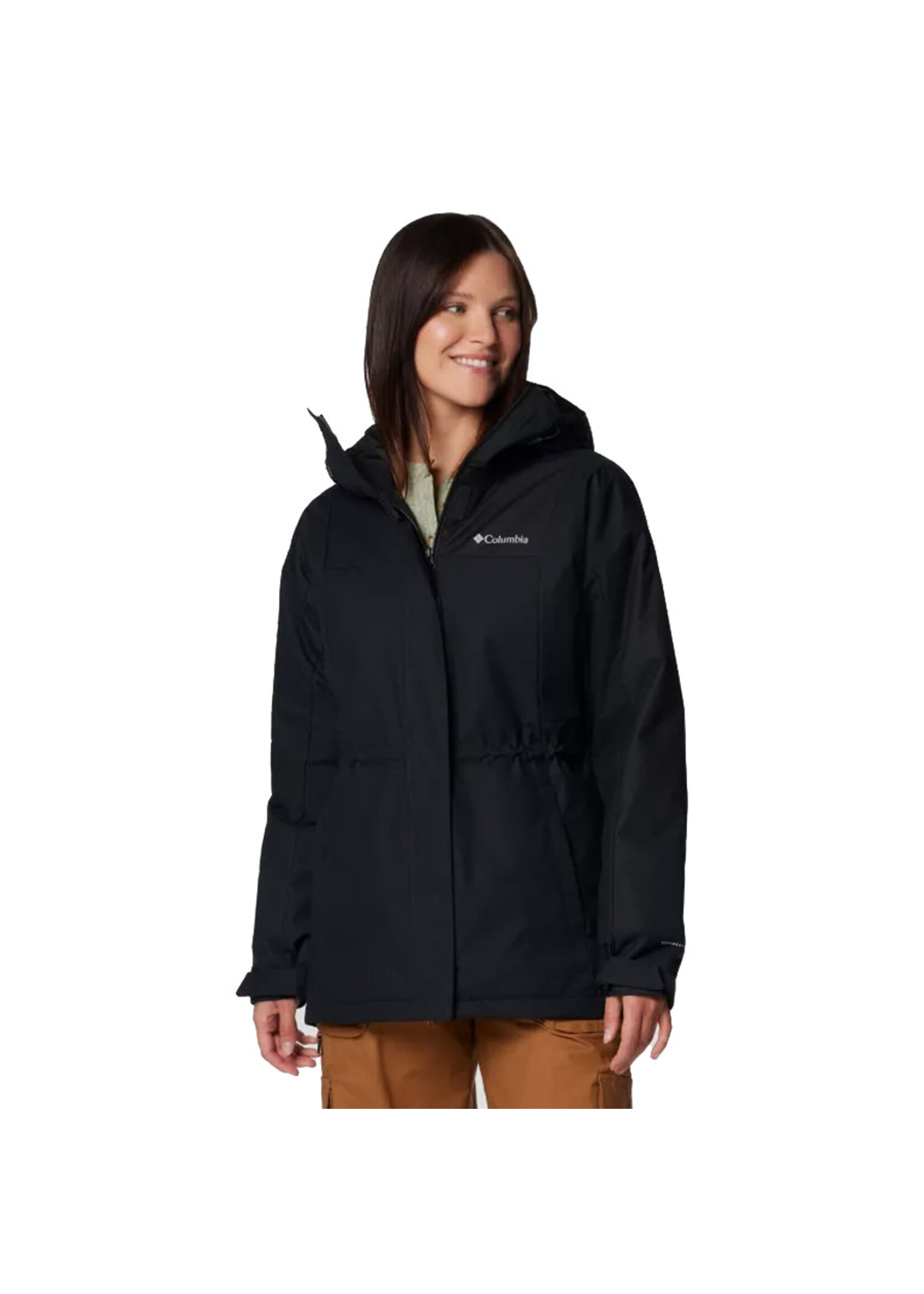 COLUMBIA Veste HIKEBOUND II Long  / Noir (Femme)