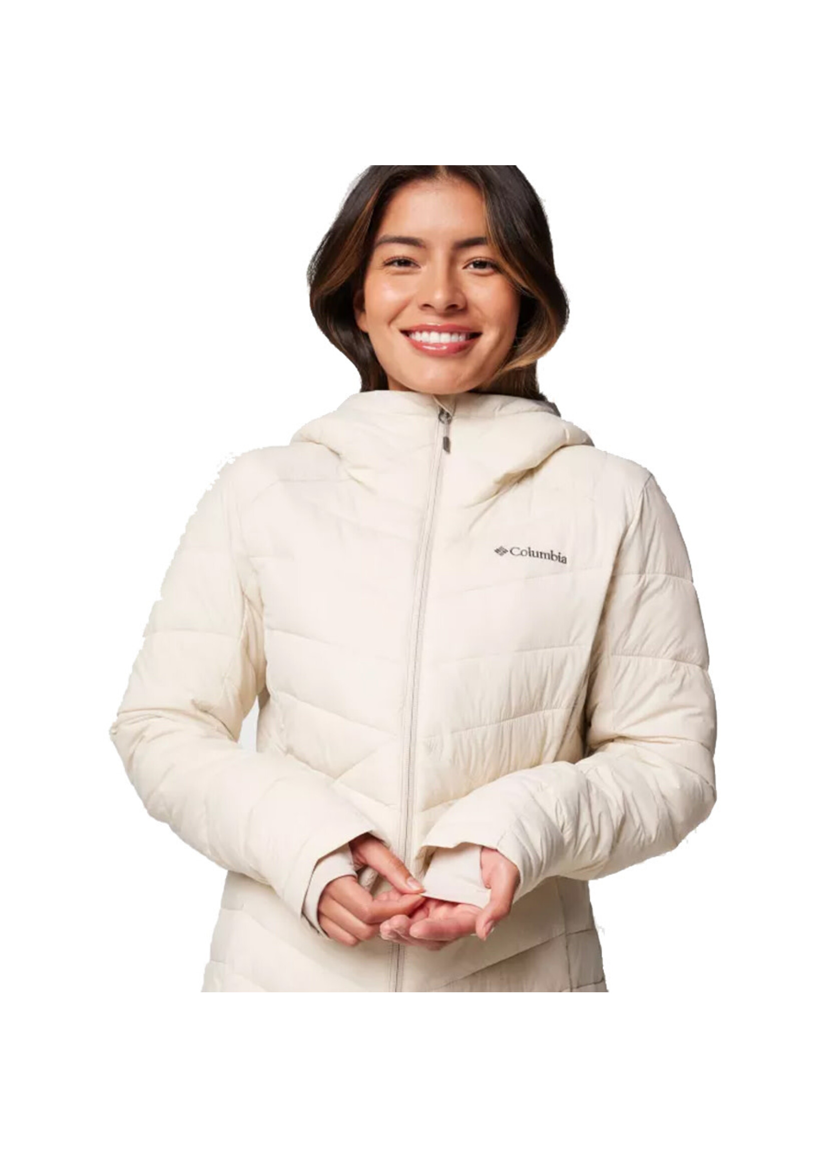 COLUMBIA Veste à capuchon JOY PEAK II  / Dark Stone (Femme)