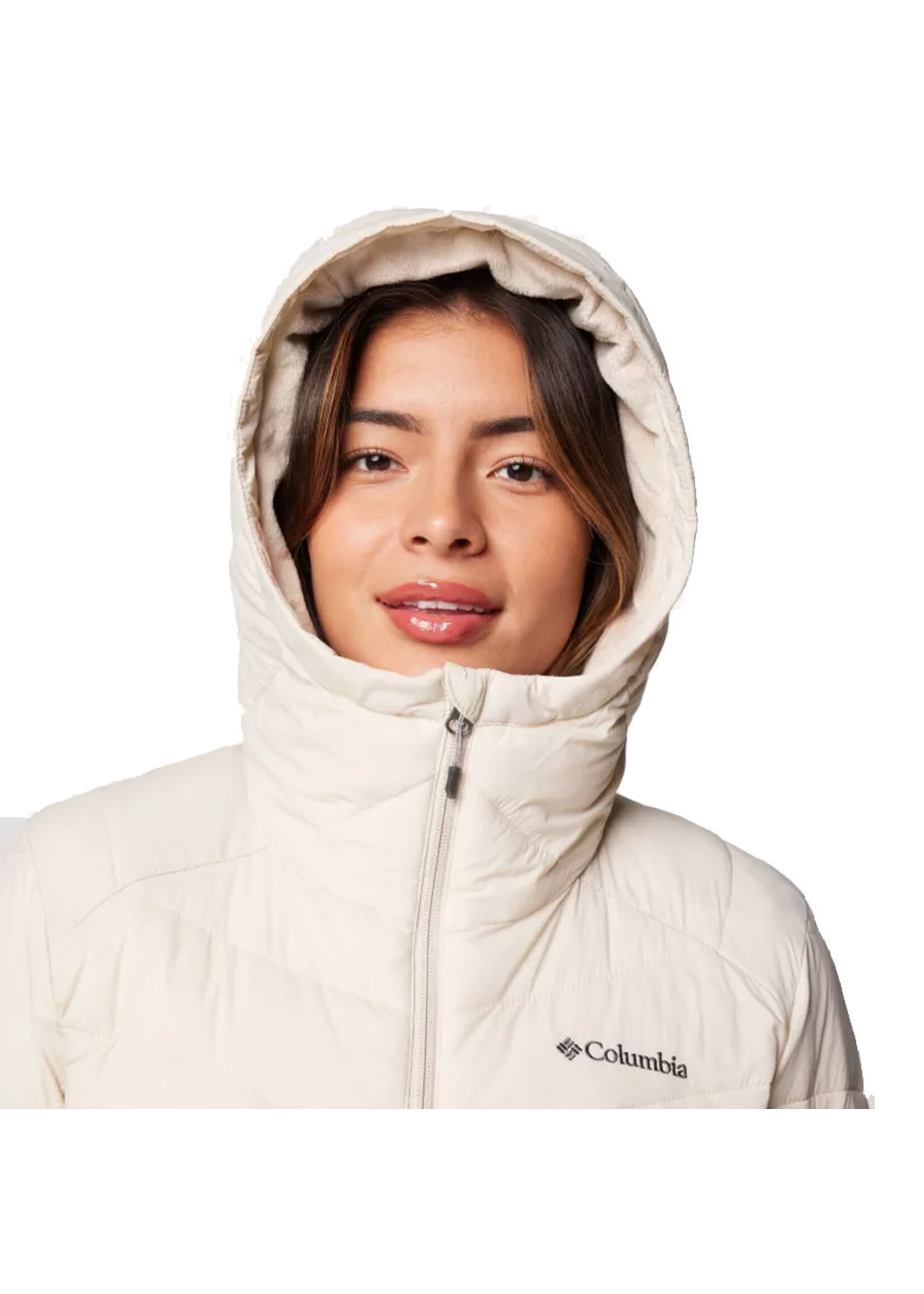 COLUMBIA Veste à capuchon JOY PEAK II  / Dark Stone (Femme)