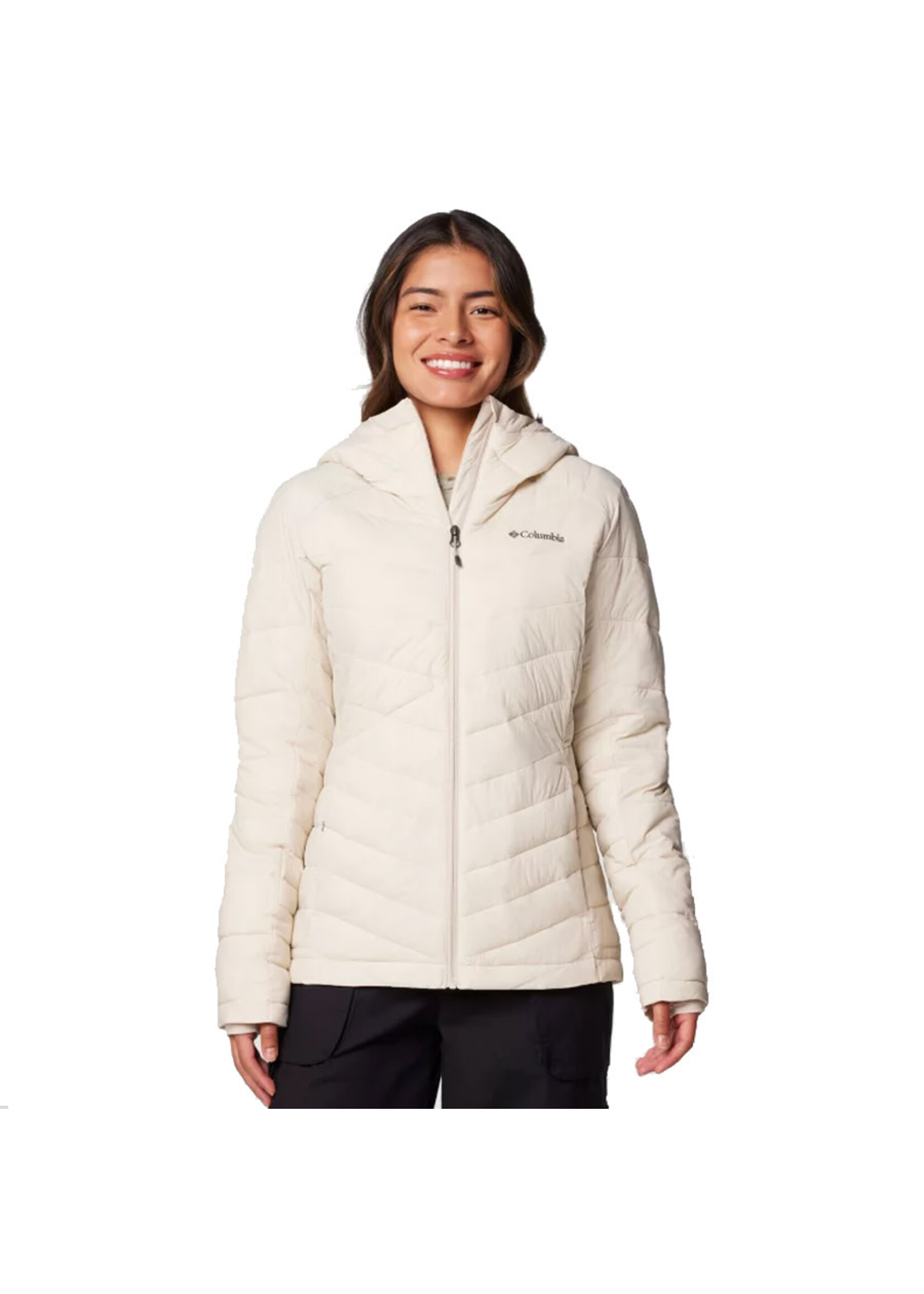 COLUMBIA Veste à capuchon JOY PEAK II  / Dark Stone (Femme)
