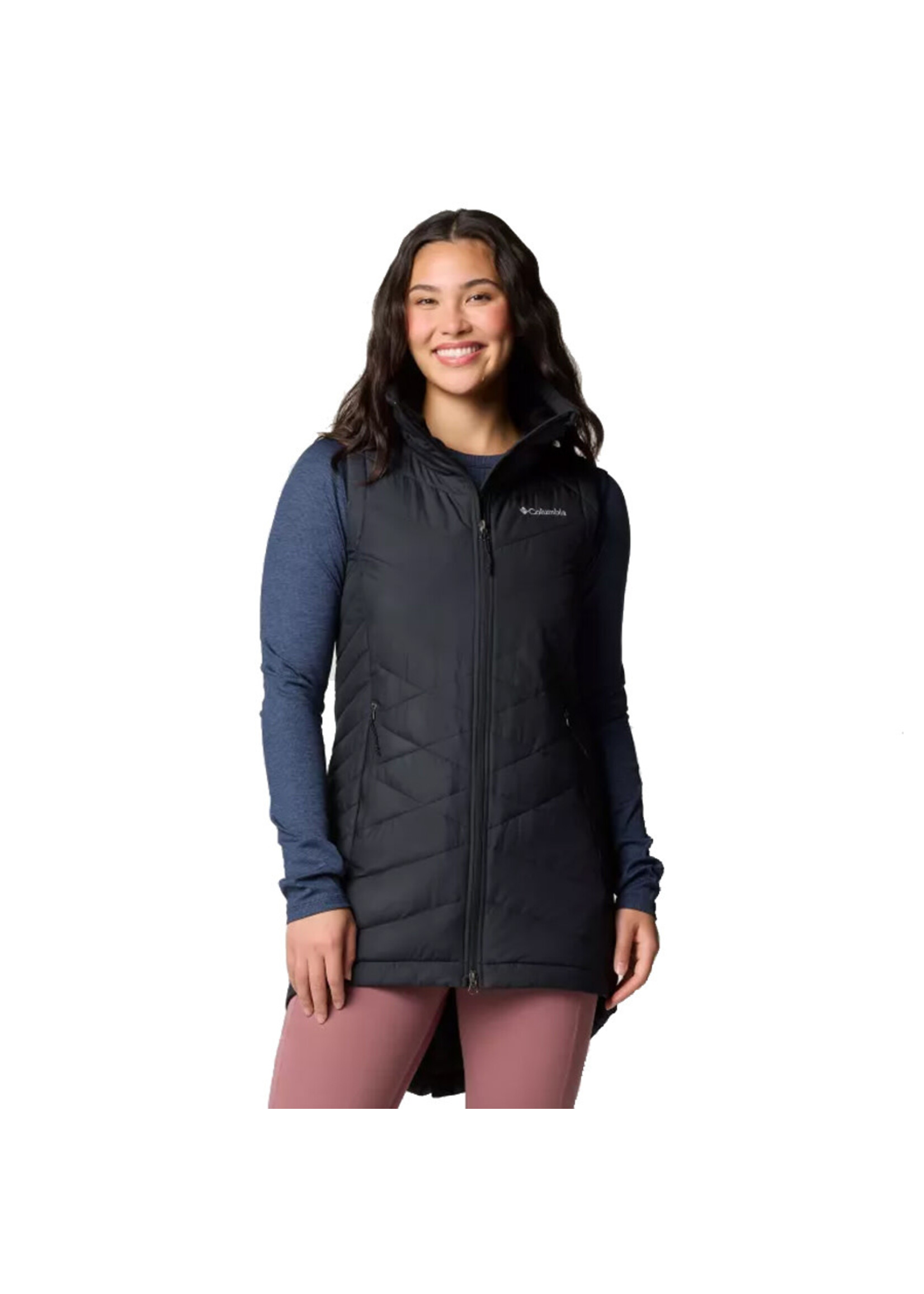 COLUMBIA Veste sans manches HEAVENLY II / Noir (Femme)