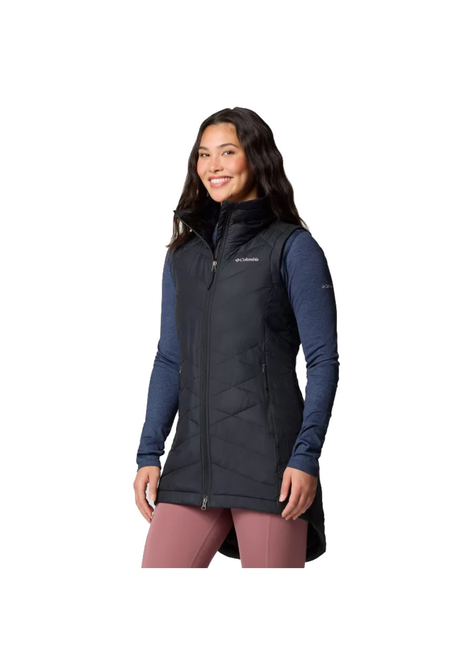 COLUMBIA Veste sans manches HEAVENLY II / Noir (Femme)