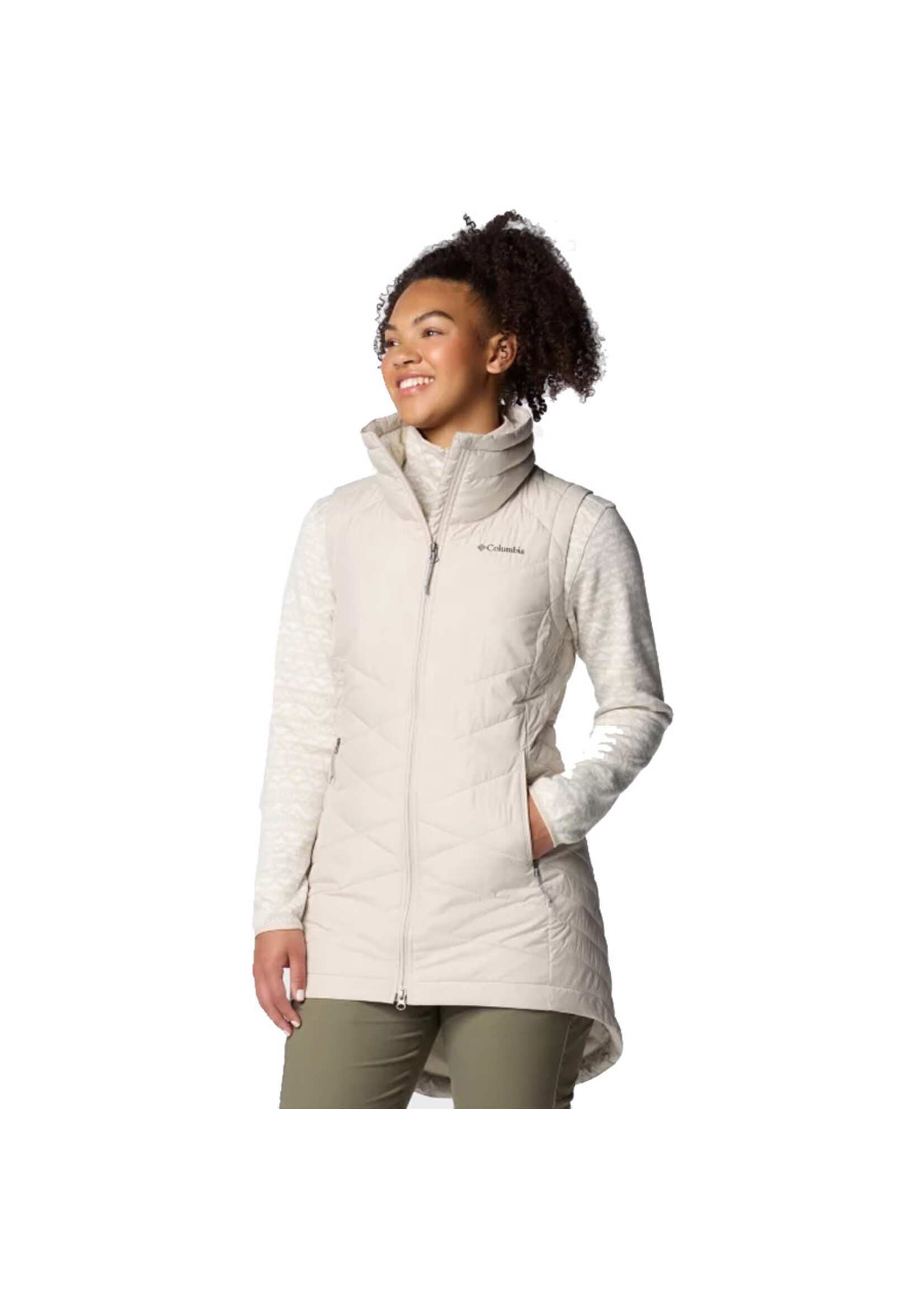 COLUMBIA Veste sans manches HEAVENLY II / Dark Stone (Femme)