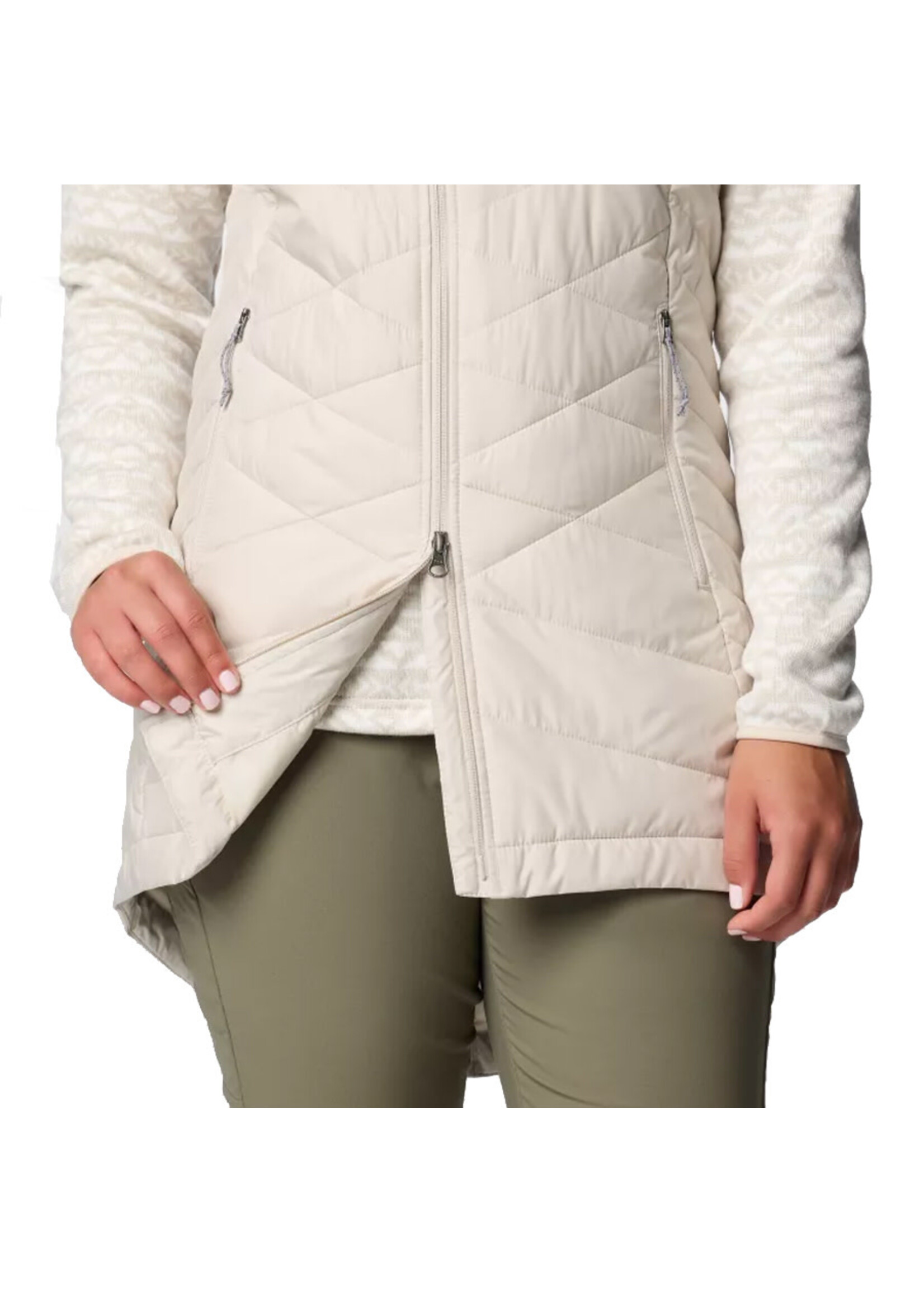 COLUMBIA Veste sans manches HEAVENLY II / Dark Stone (Femme)