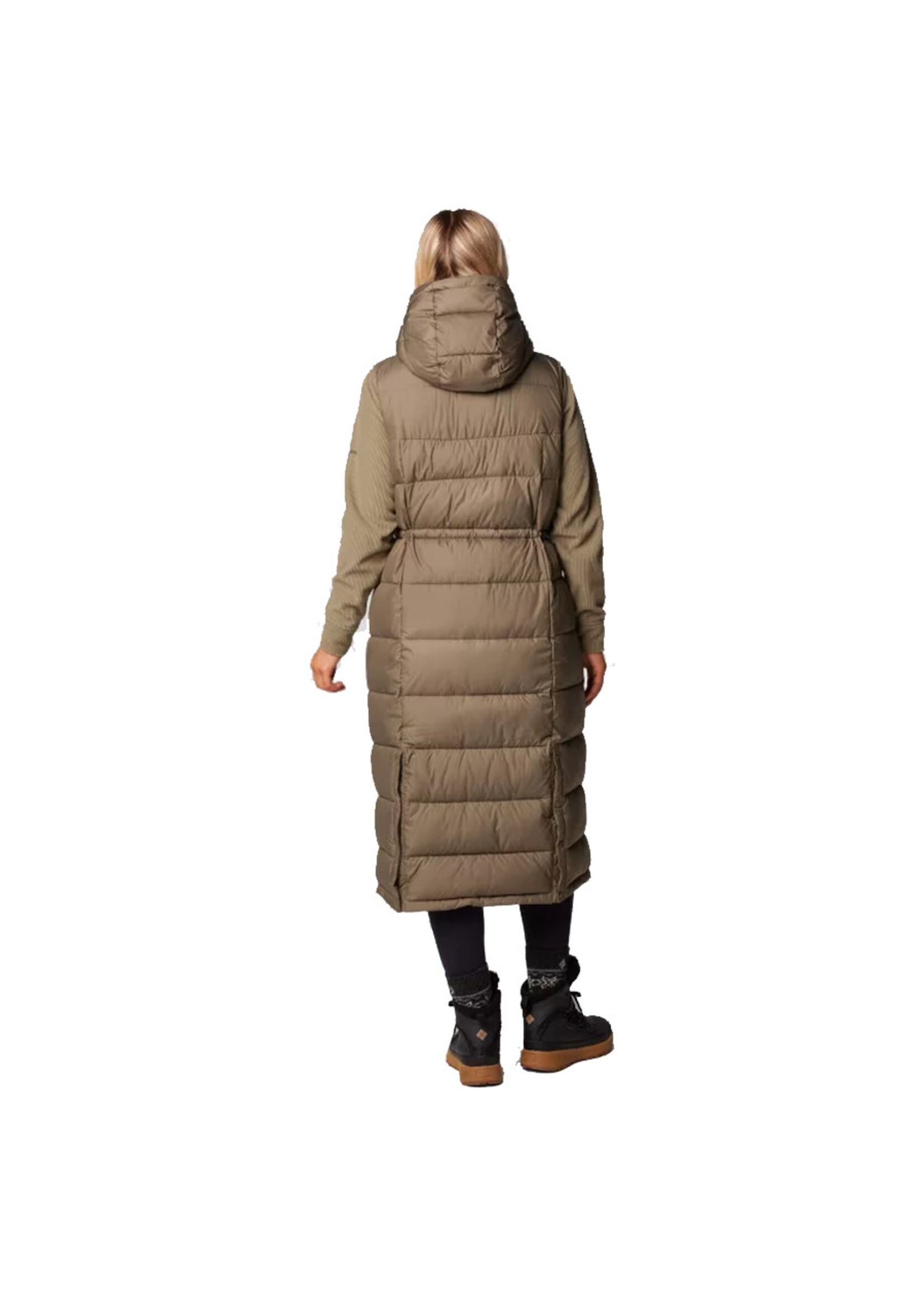 COLUMBIA Veste sans manches PIKE LAKE Long / Stone Green (Femme)