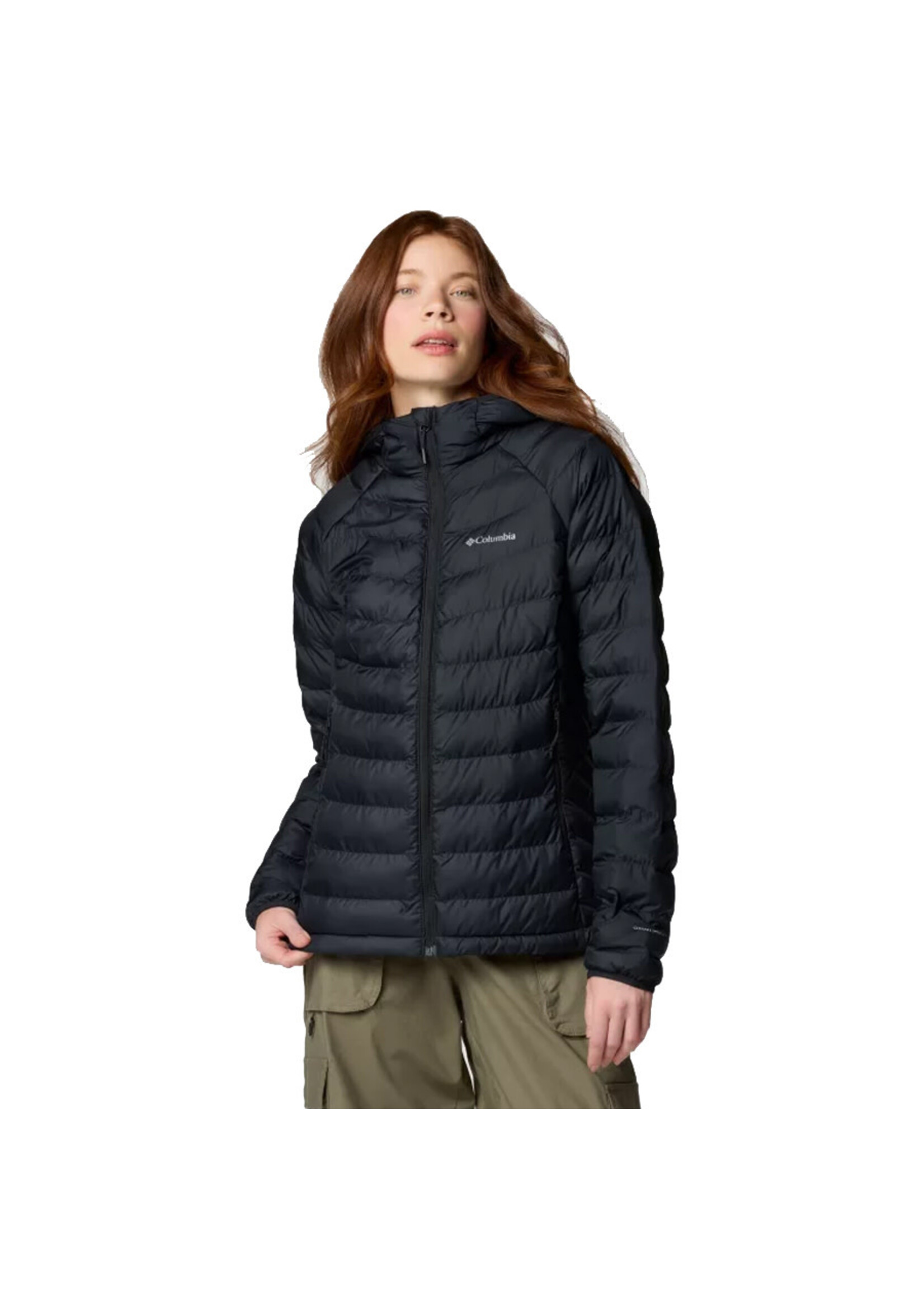 COLUMBIA Veste à capuchon POWDER LITE II / Noir (Femme)