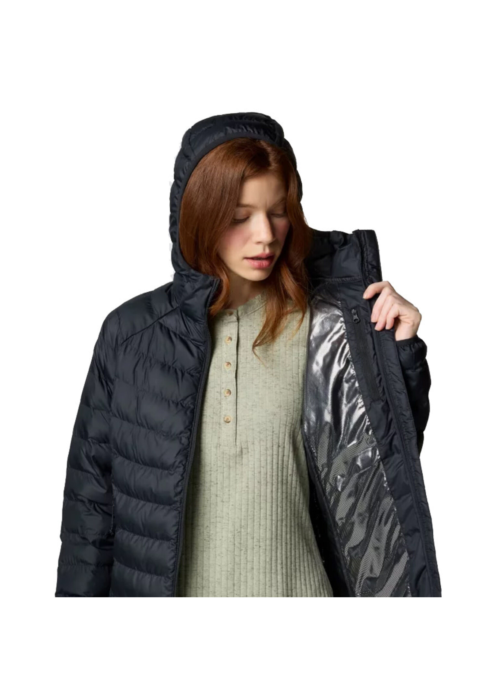 COLUMBIA Veste à capuchon POWDER LITE II / Noir (Femme)