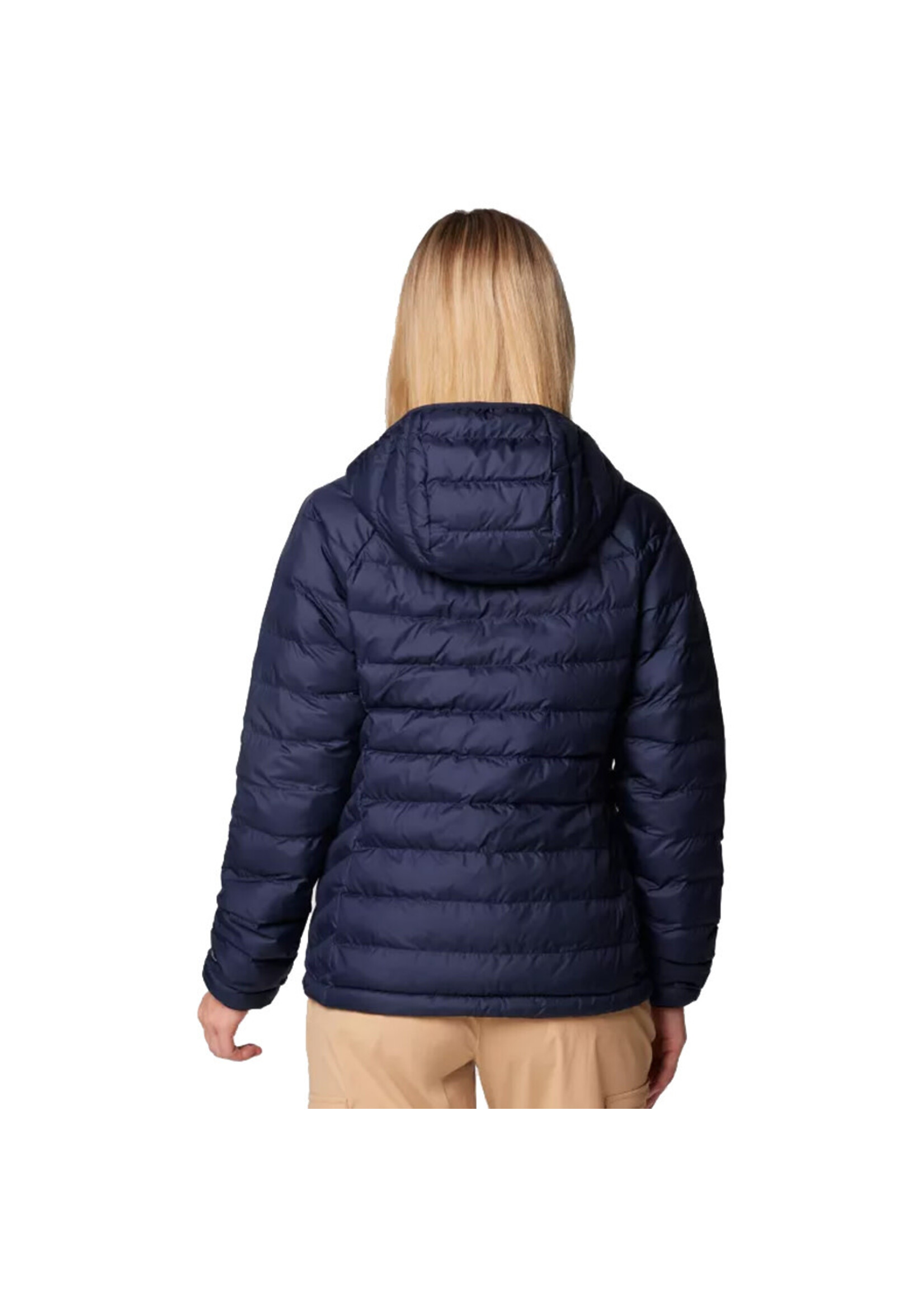 COLUMBIA Veste à capuchon POWDER LITE II / Navy (Femme)