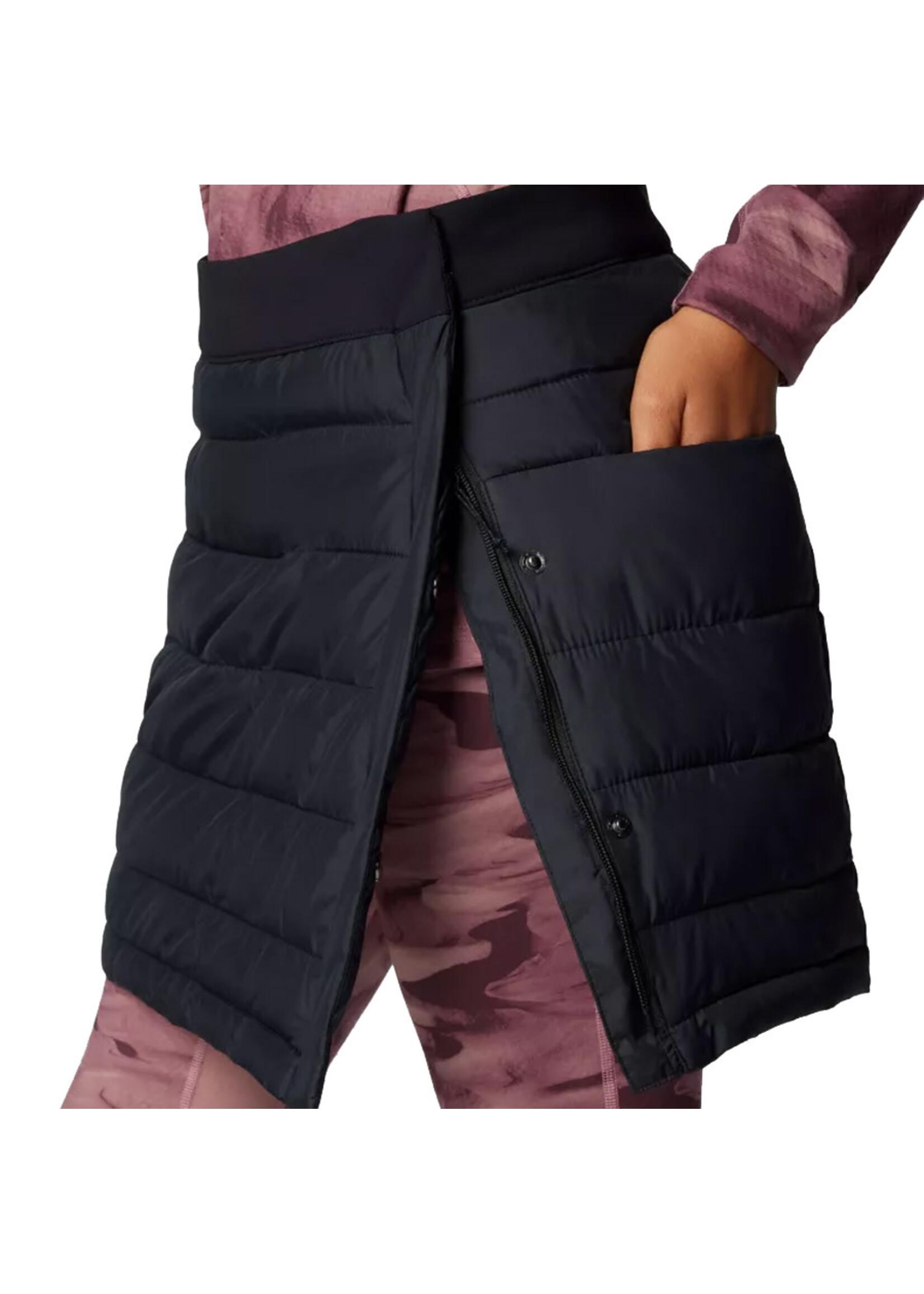 COLUMBIA Jupe isolée POWDER LITE III / Noir (Femme)