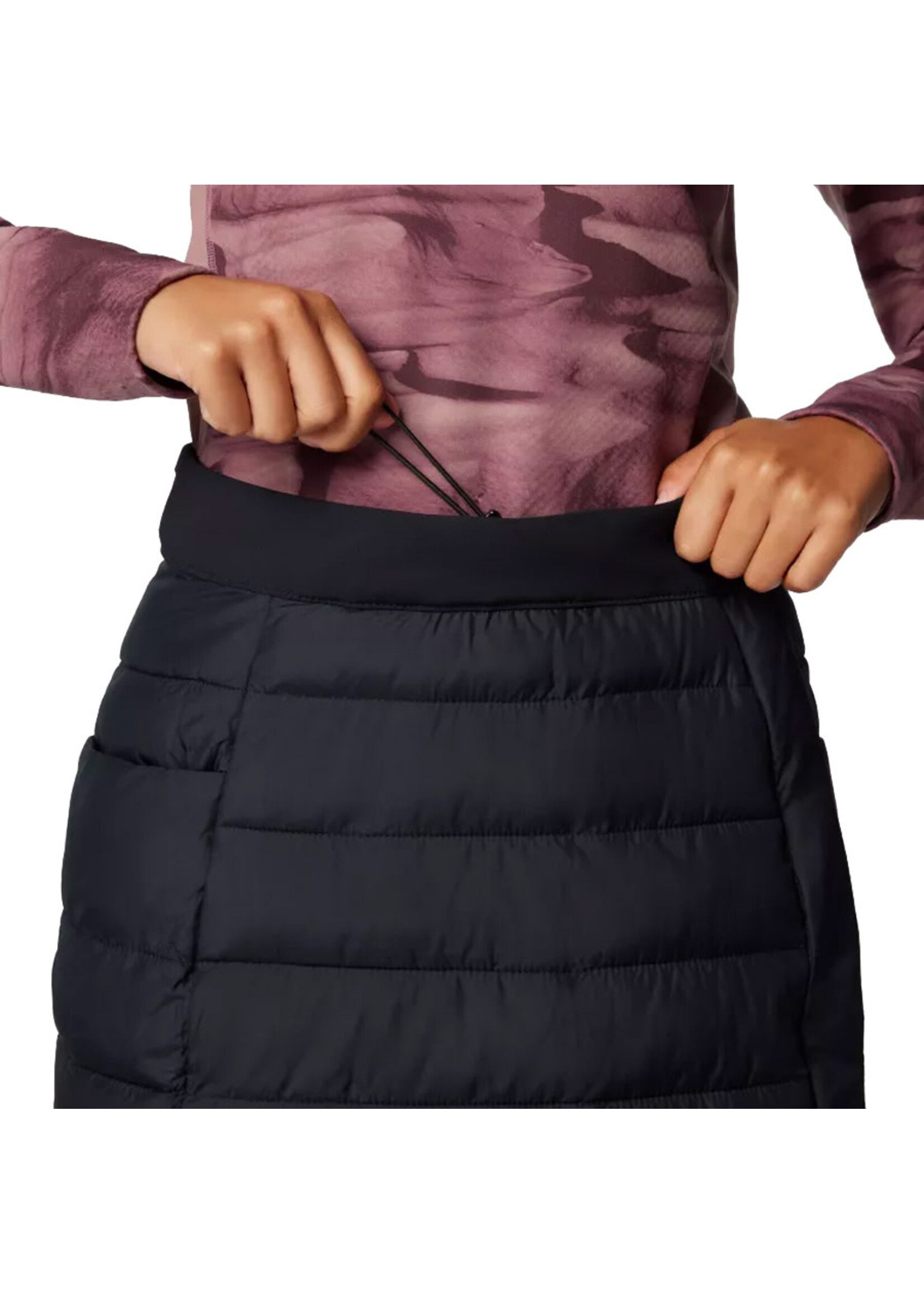 COLUMBIA Jupe isolée POWDER LITE III / Noir (Femme)