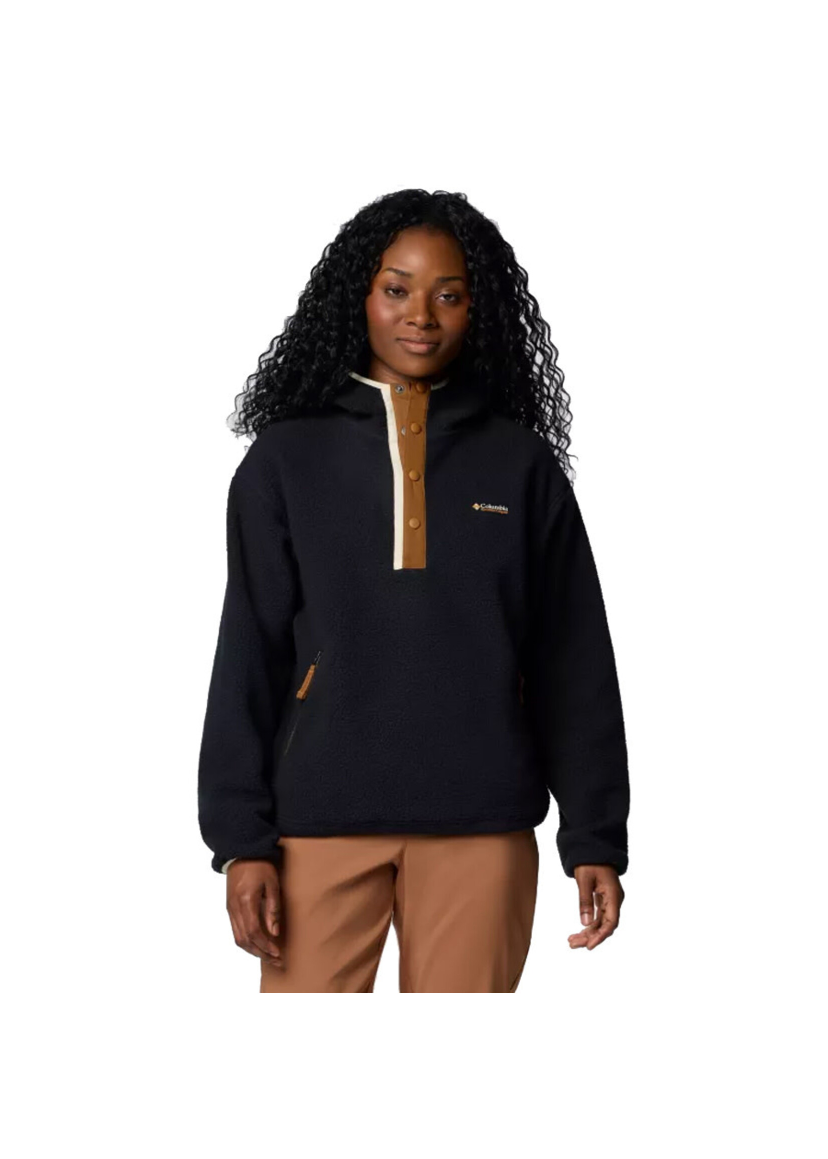 COLUMBIA Chandail à capuchon HELVETIA II / Noir (Femme)