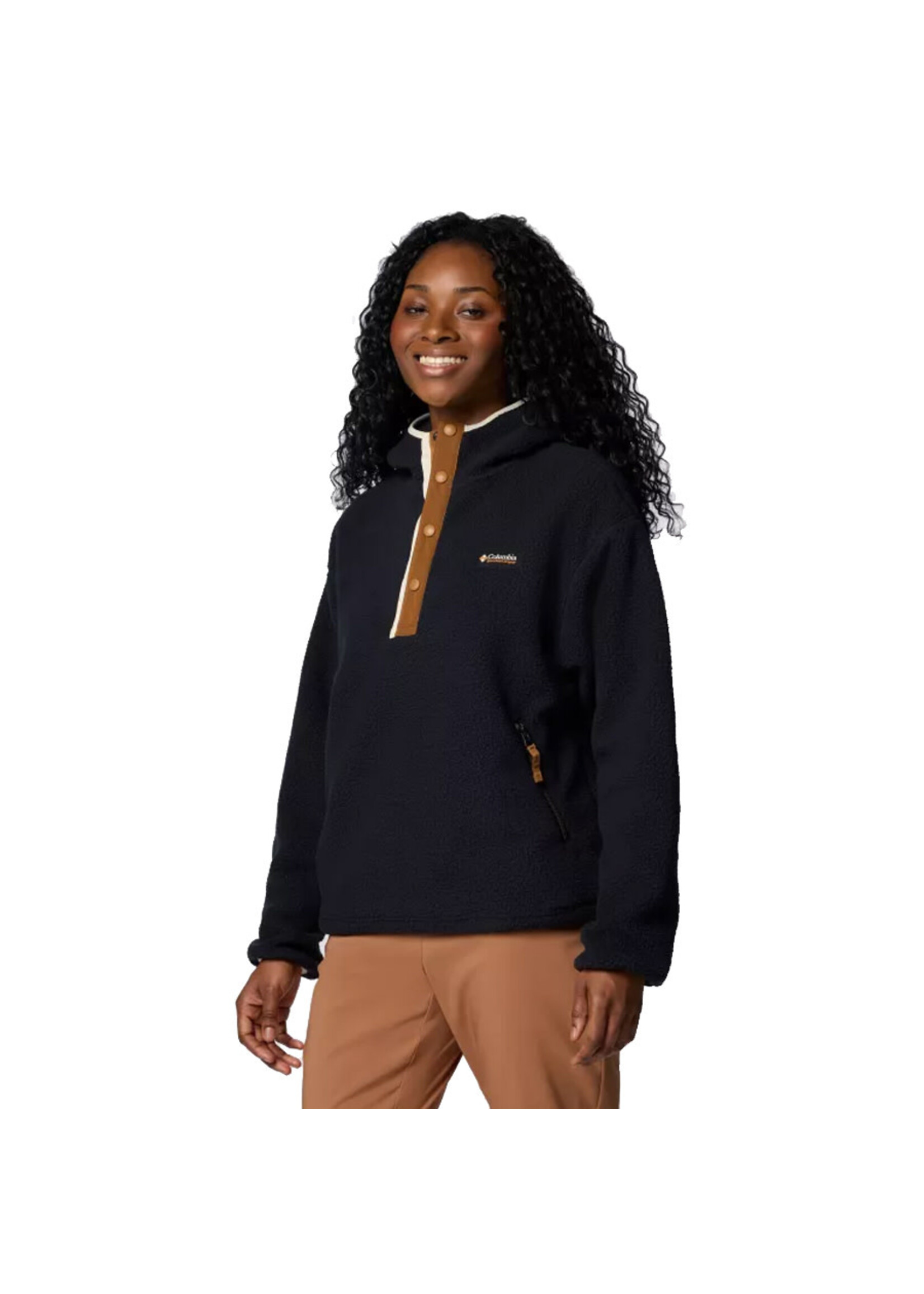 COLUMBIA Chandail à capuchon HELVETIA II / Noir (Femme)