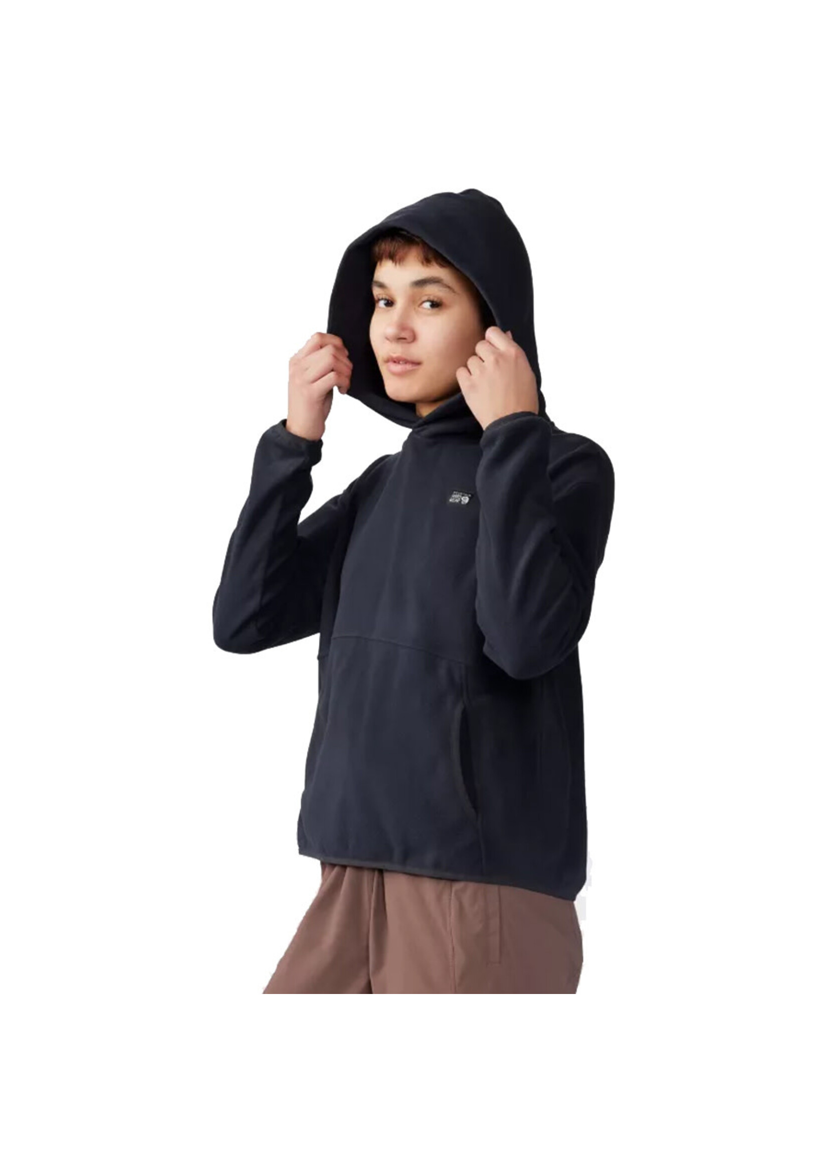 MOUNTAIN HARDWEAR Chandail à capuchon MICROCHILL / Noir (Femme)