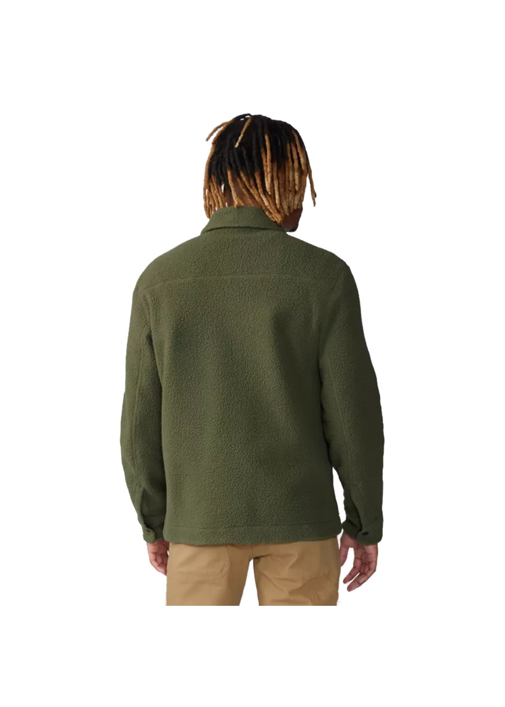 MOUNTAIN HARDWEAR Chemise polaire HICAMP / Surplus Green (Homme)