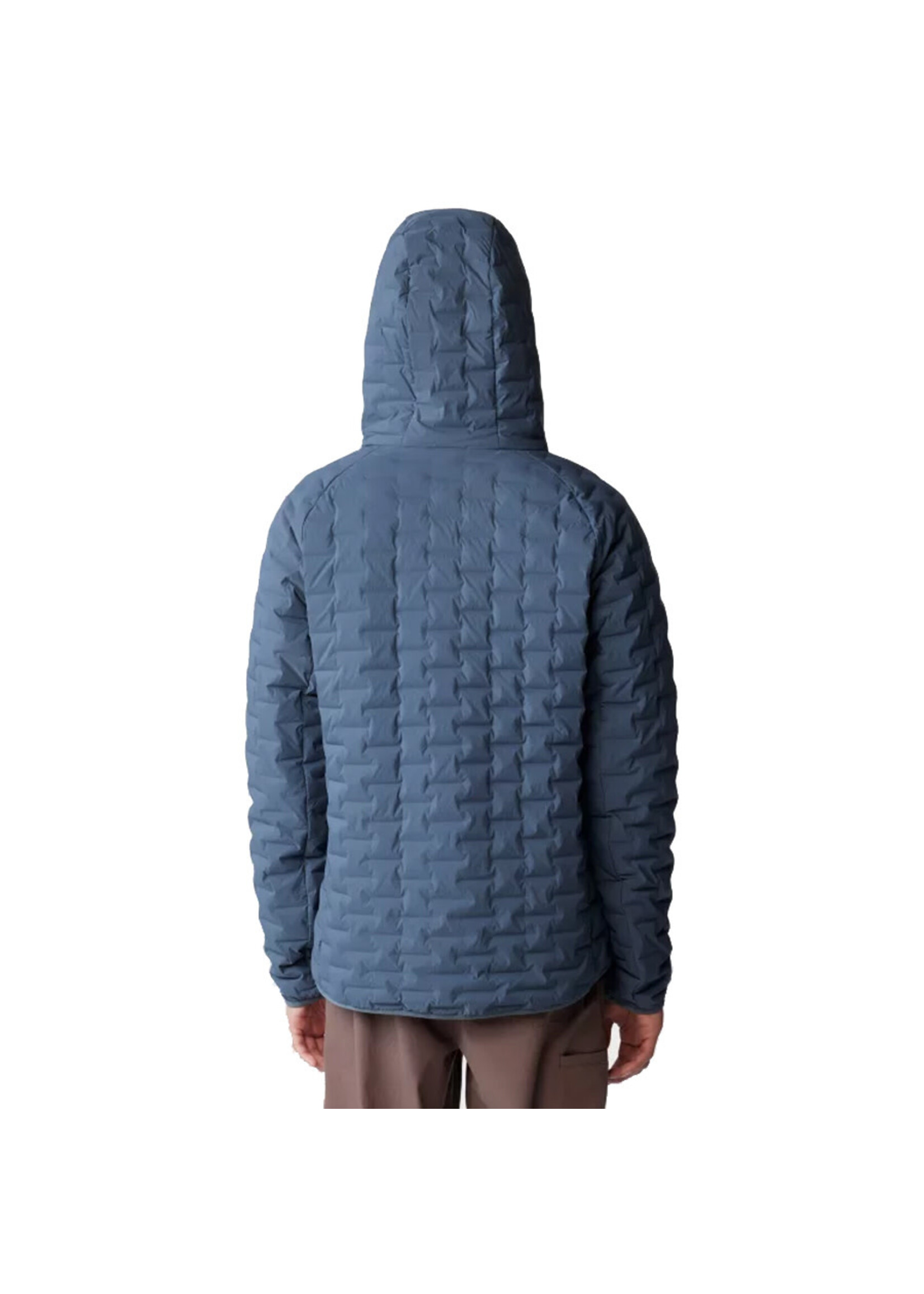 MOUNTAIN HARDWEAR Veste à capuchon STRETCHDOWN LIGHT / Moon Blue (Homme)