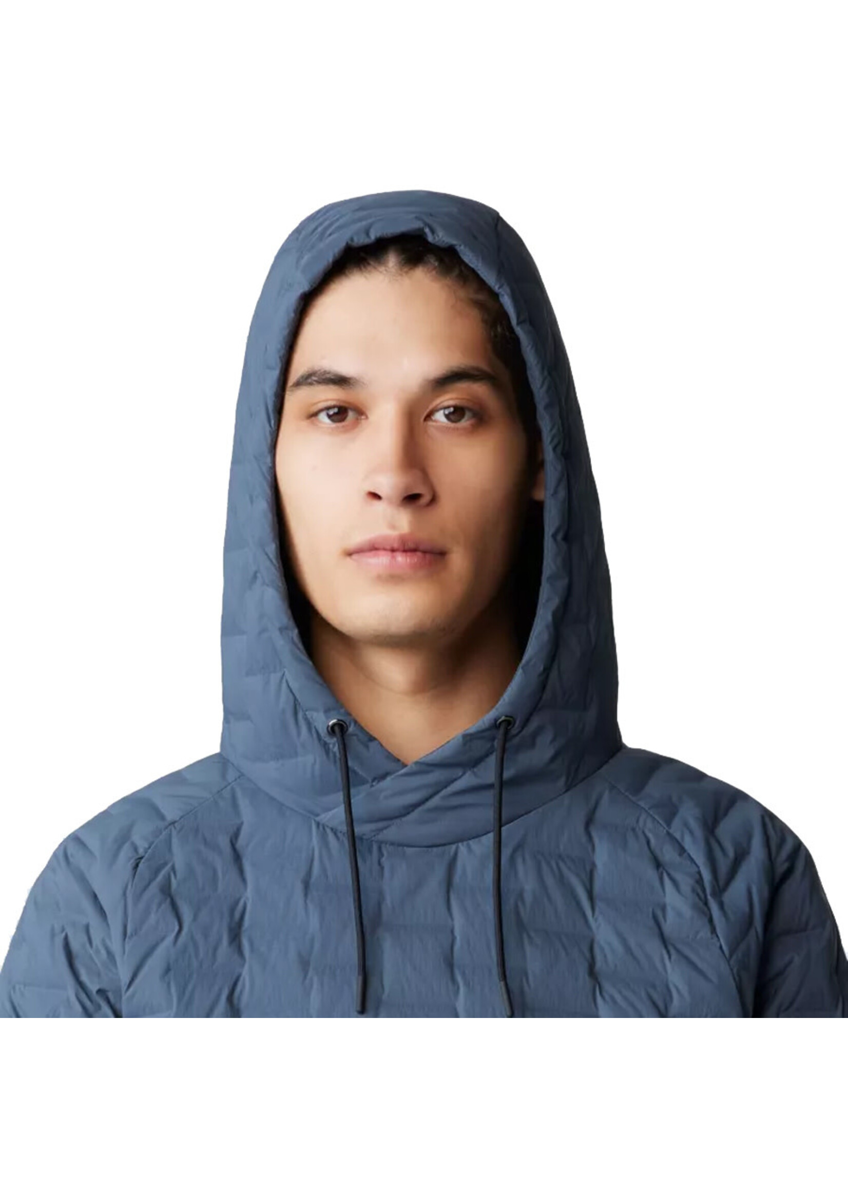 MOUNTAIN HARDWEAR Veste à capuchon STRETCHDOWN LIGHT / Moon Blue (Homme)