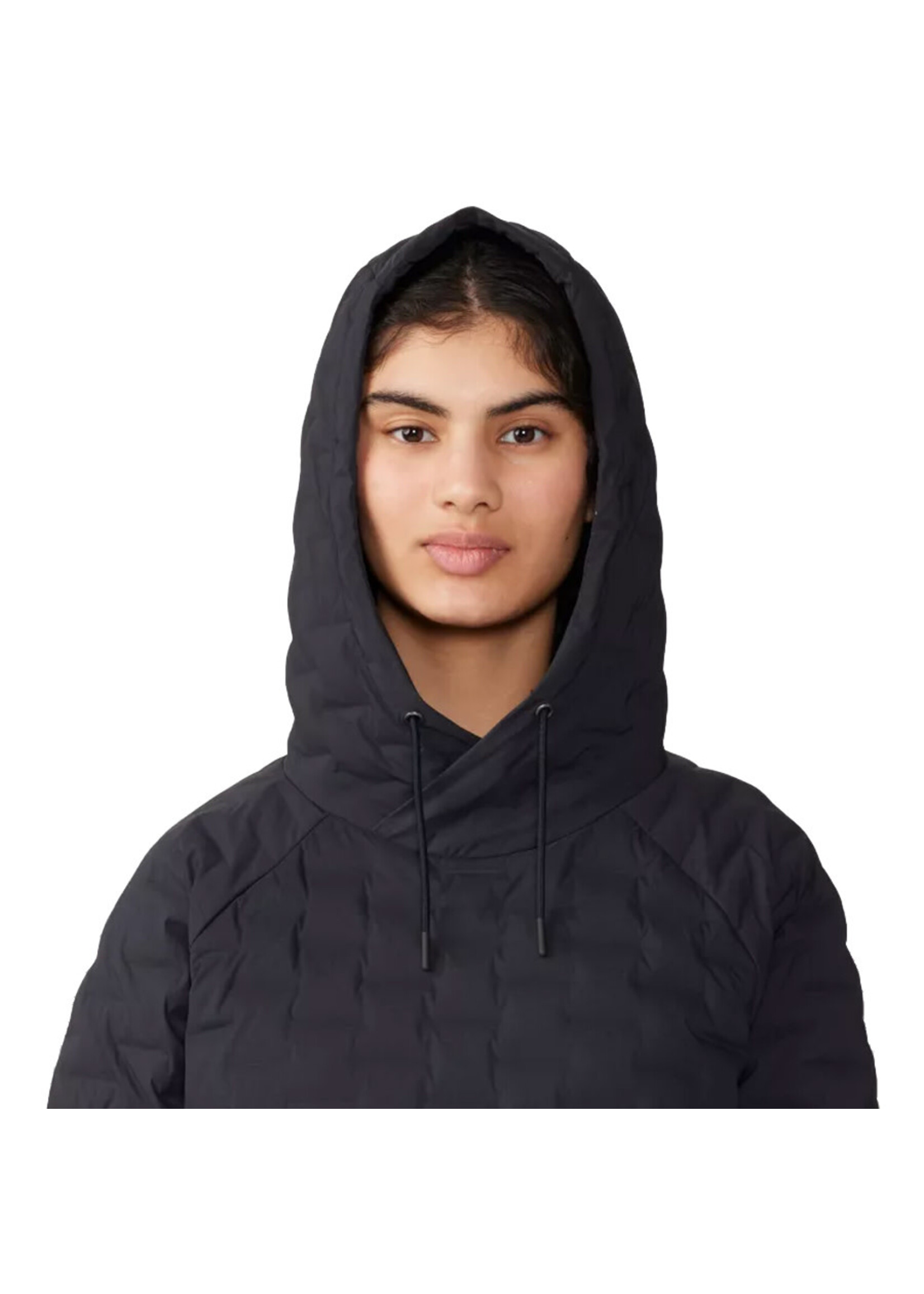 MOUNTAIN HARDWEAR Veste à capuchon STRETCHDOWN LIGHT / Noir (Femme)