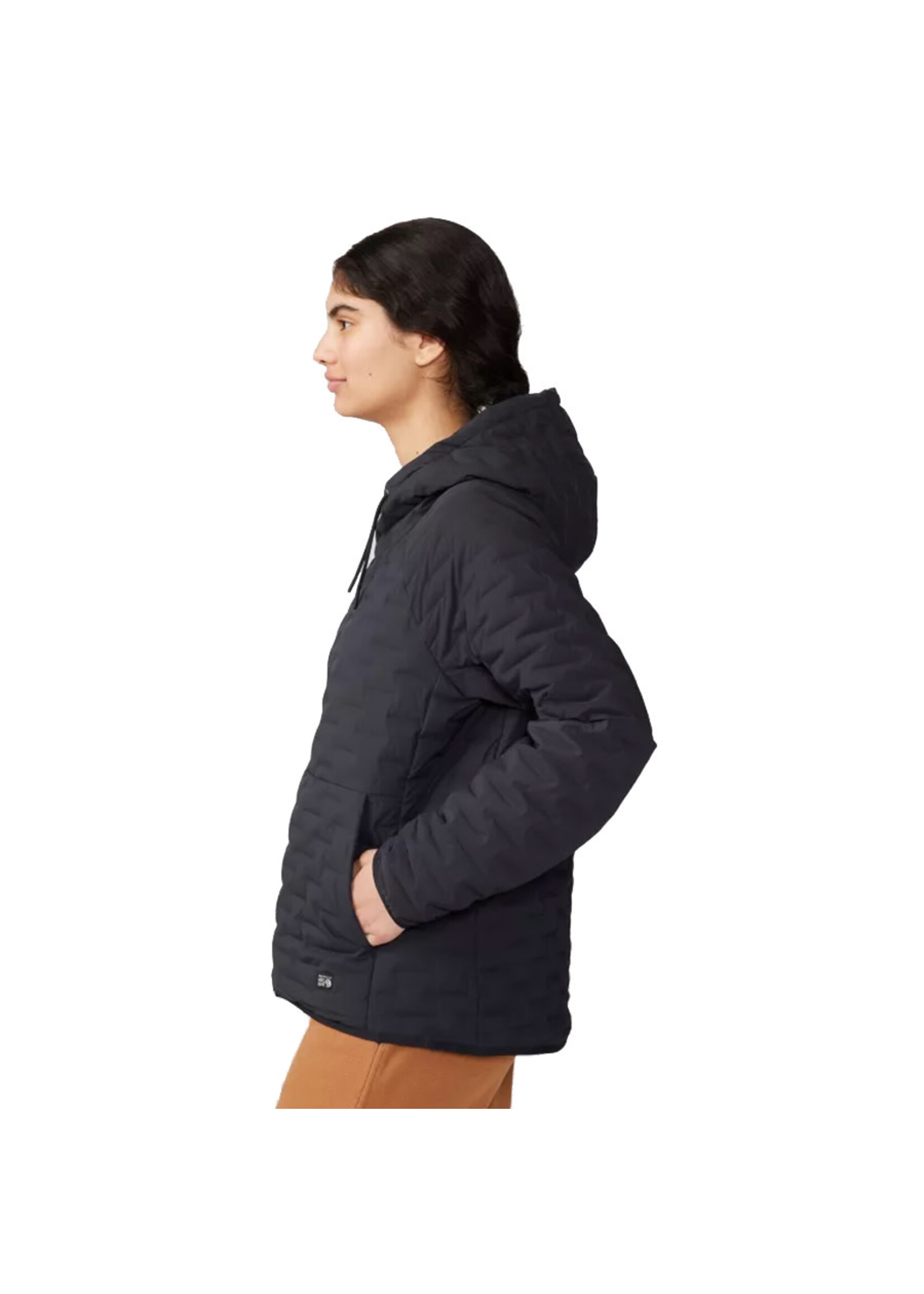 MOUNTAIN HARDWEAR Veste à capuchon STRETCHDOWN LIGHT / Noir (Femme)