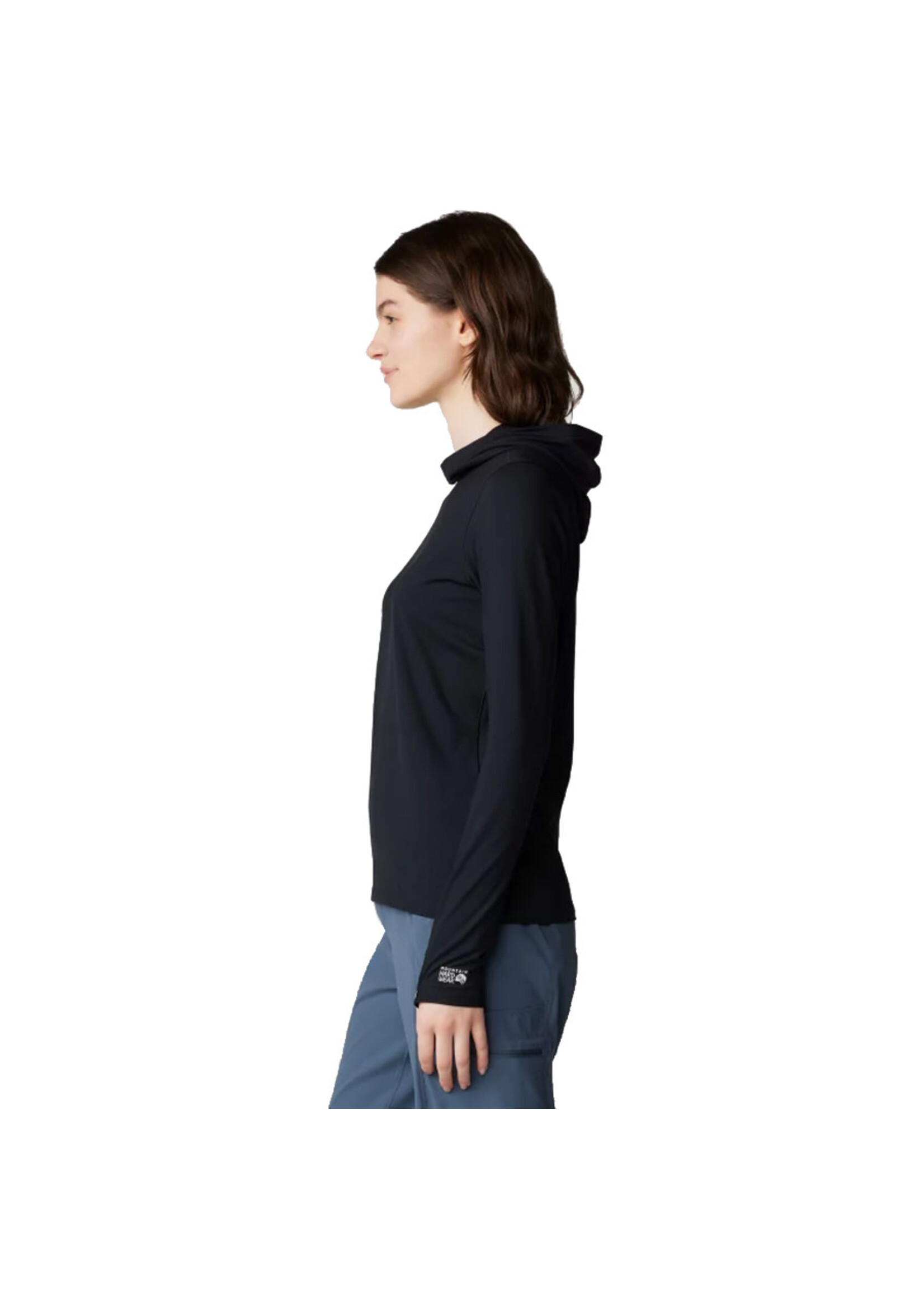 MOUNTAIN HARDWEAR Chandail à capuchon BUTTER UP / Noir (Femme)