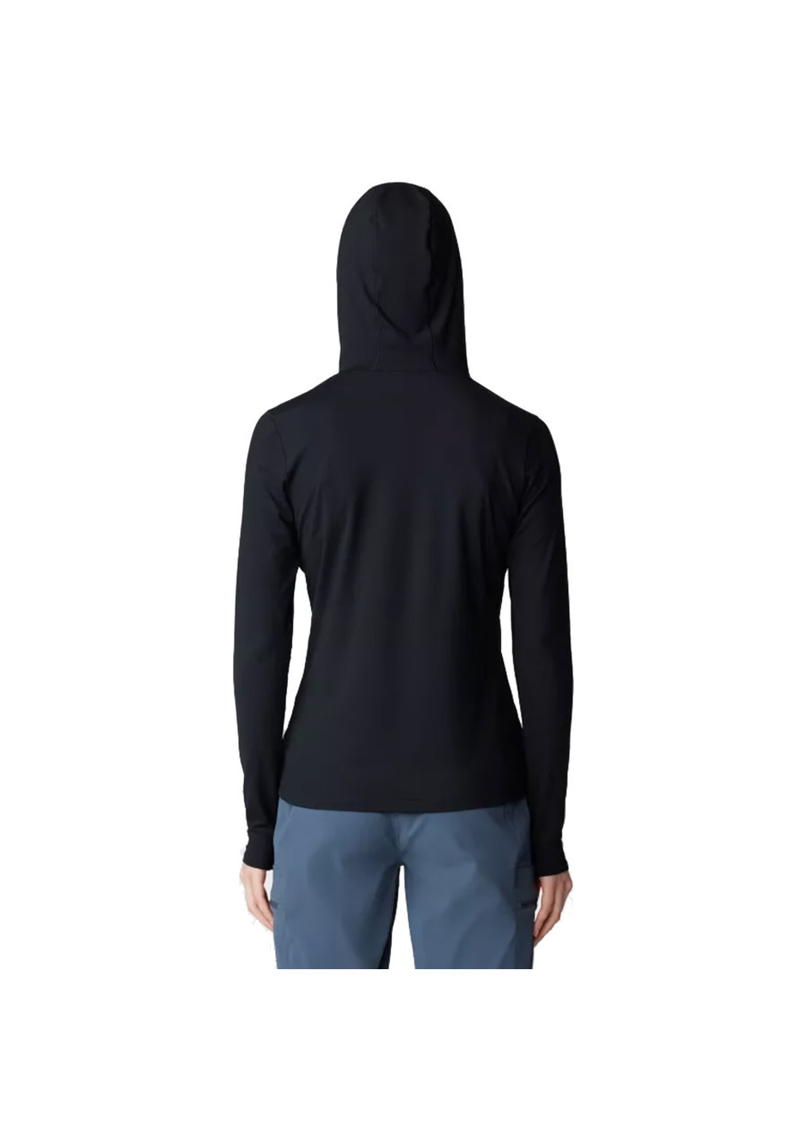 MOUNTAIN HARDWEAR Chandail à capuchon BUTTER UP / Noir (Femme)