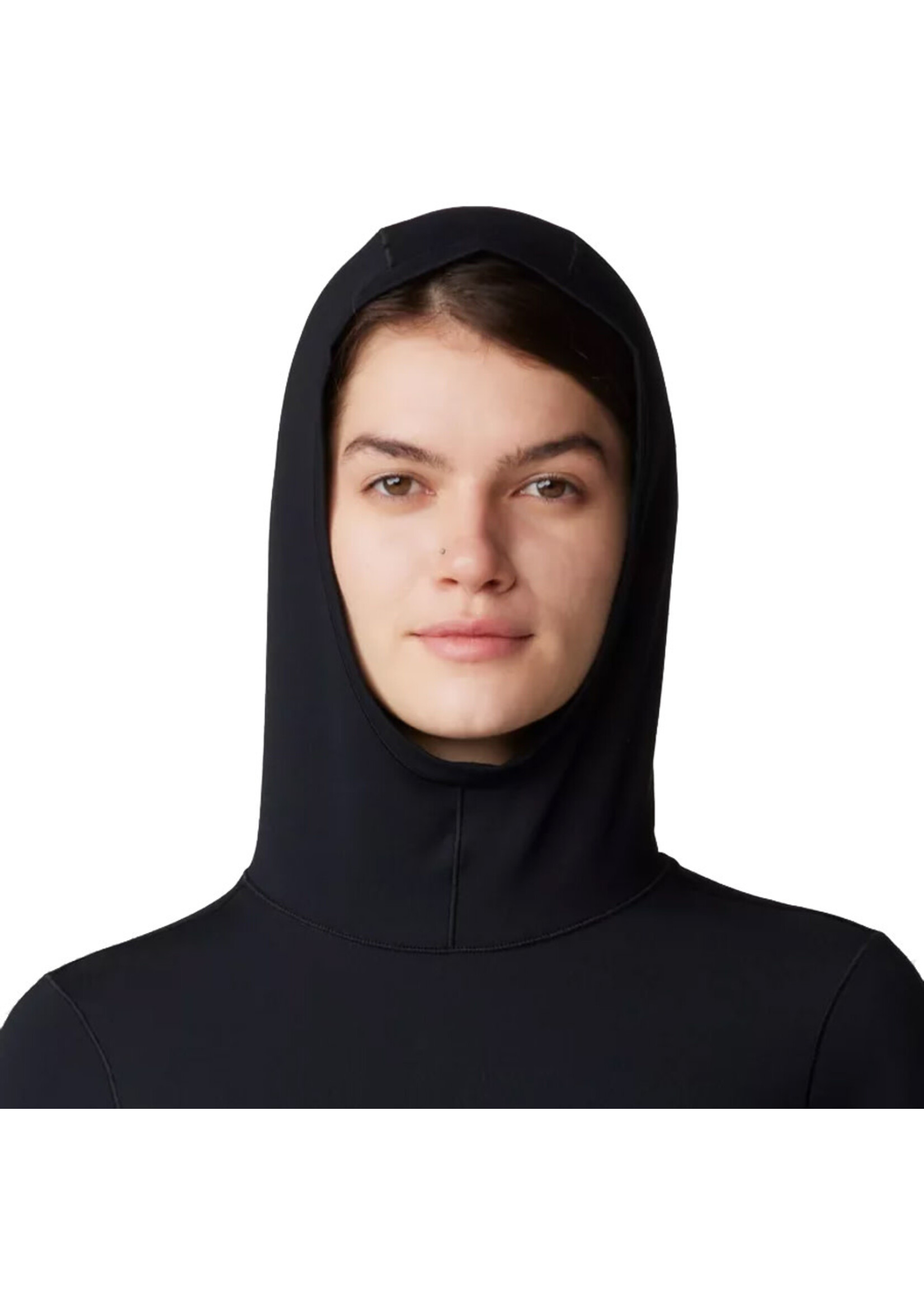 MOUNTAIN HARDWEAR Chandail à capuchon BUTTER UP / Noir (Femme)
