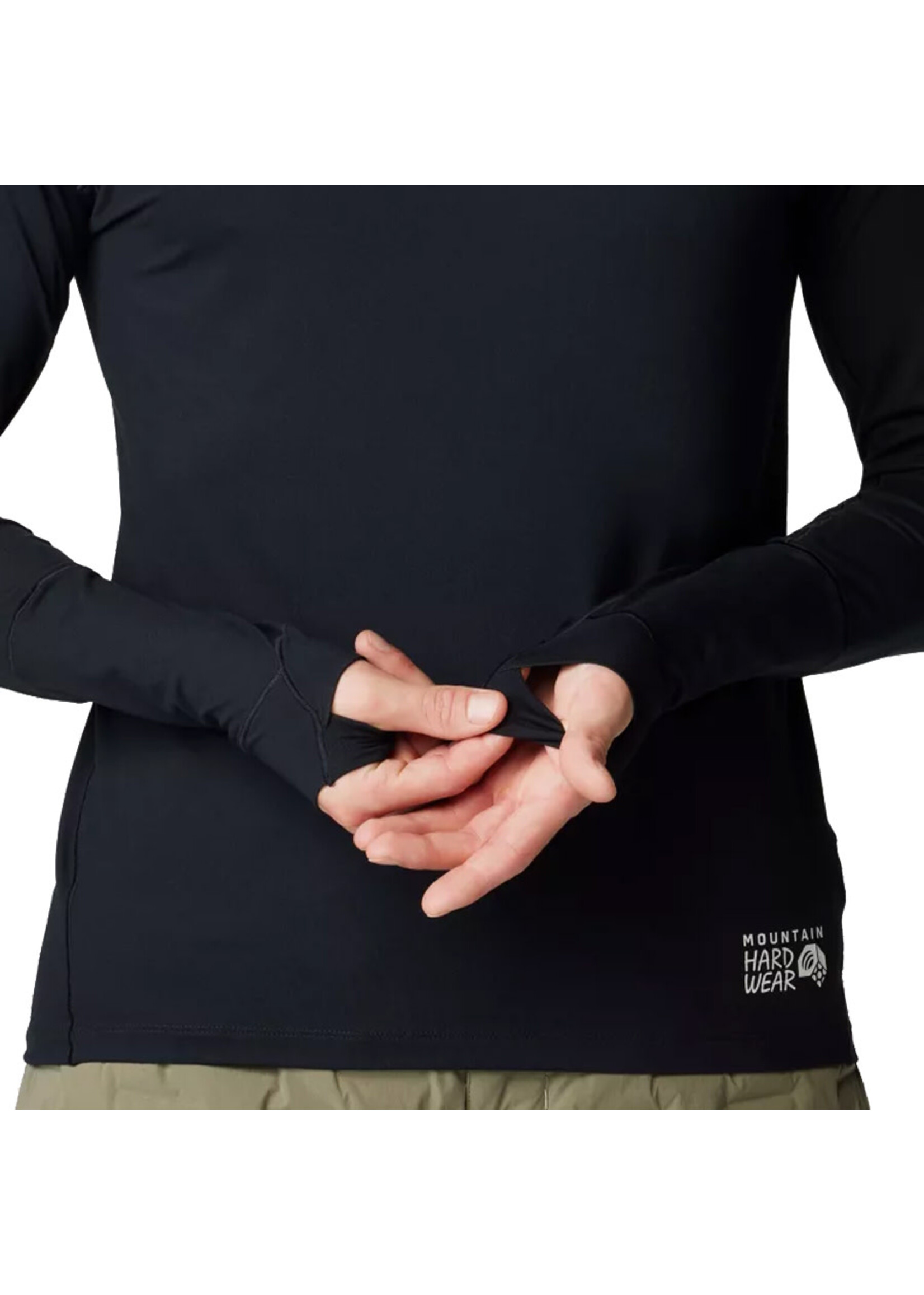 MOUNTAIN HARDWEAR Chandail à col BUTTER / Noir (Homme)