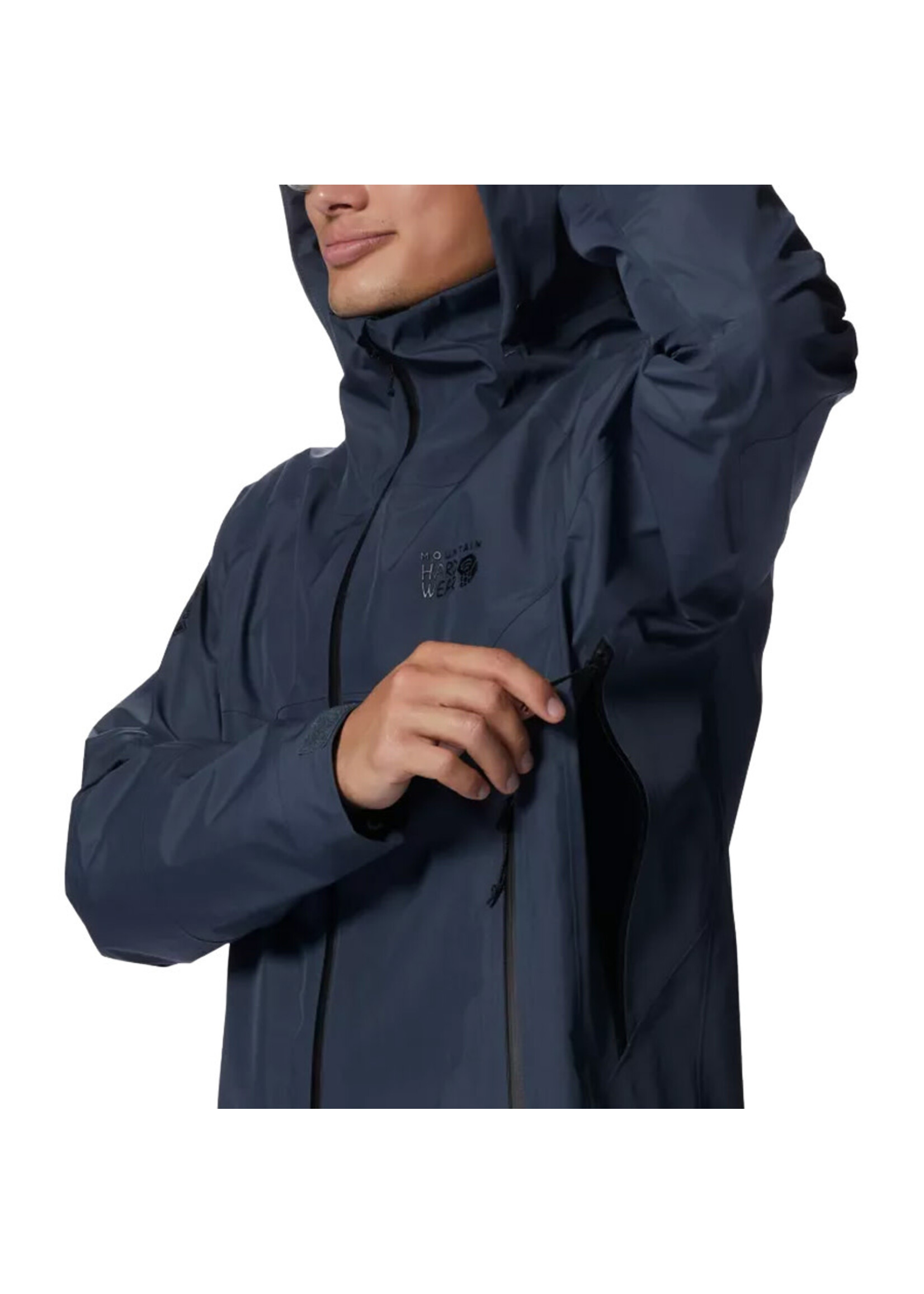 MOUNTAIN HARDWEAR Veste TRAILVERSE GORE-TEX / Blue Slate (Homme)