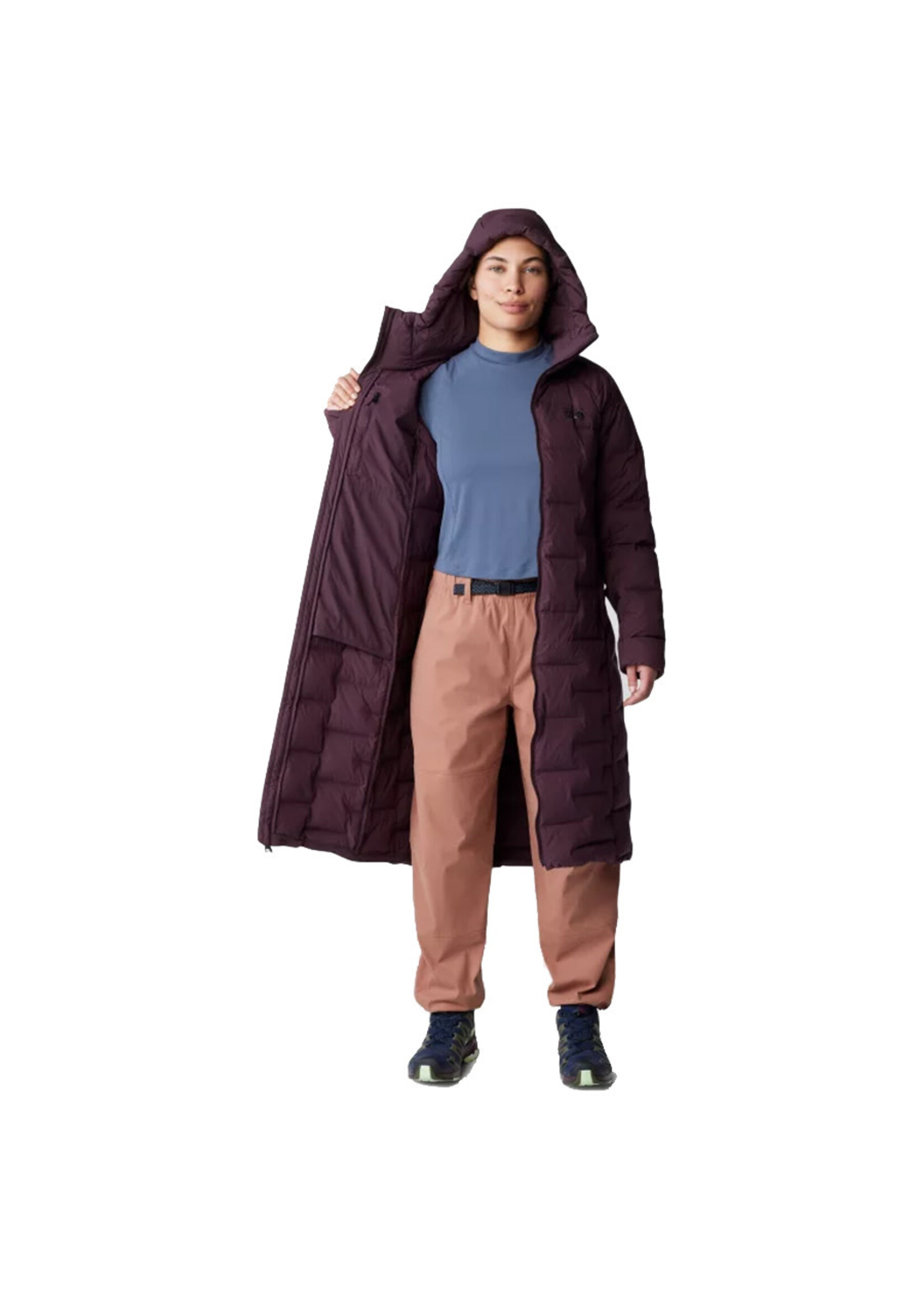 MOUNTAIN HARDWEAR Manteau STRETCHDOWN / Blackberry (Femme)