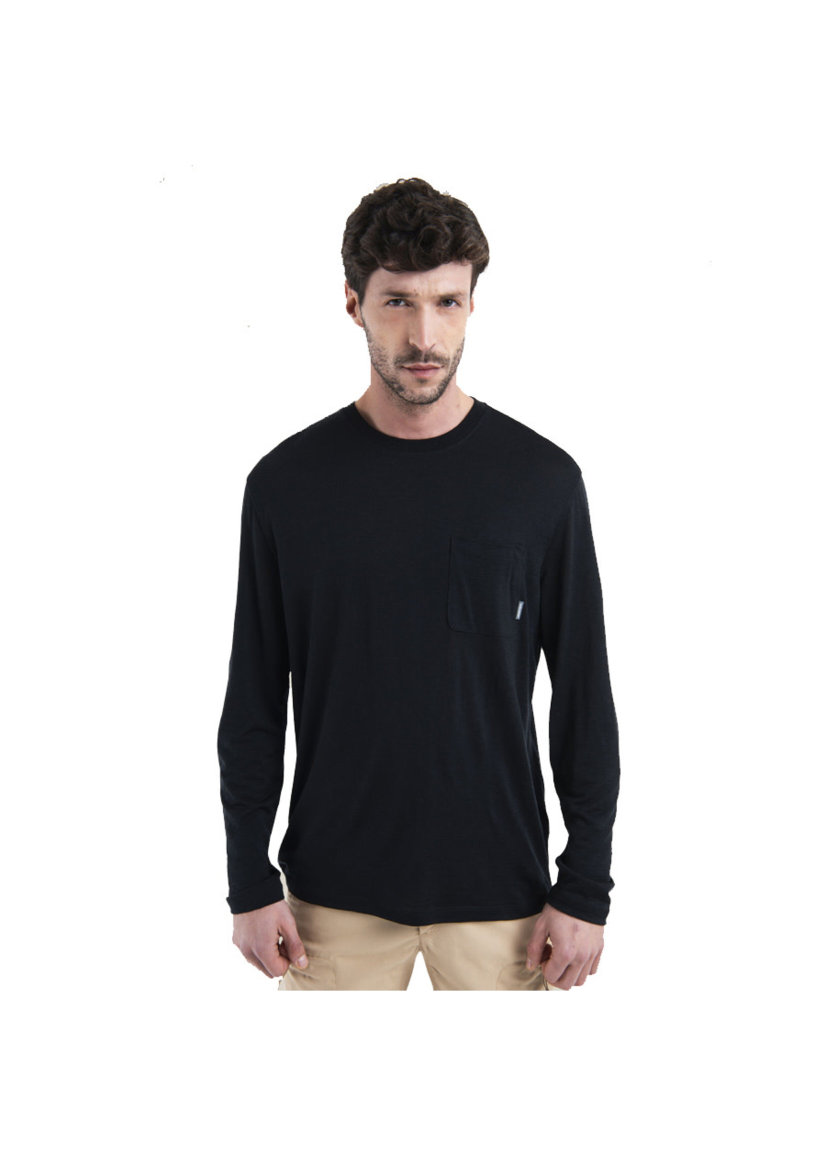 ICEBREAKER Chandail 150 TECH LITE / Noir (Homme)