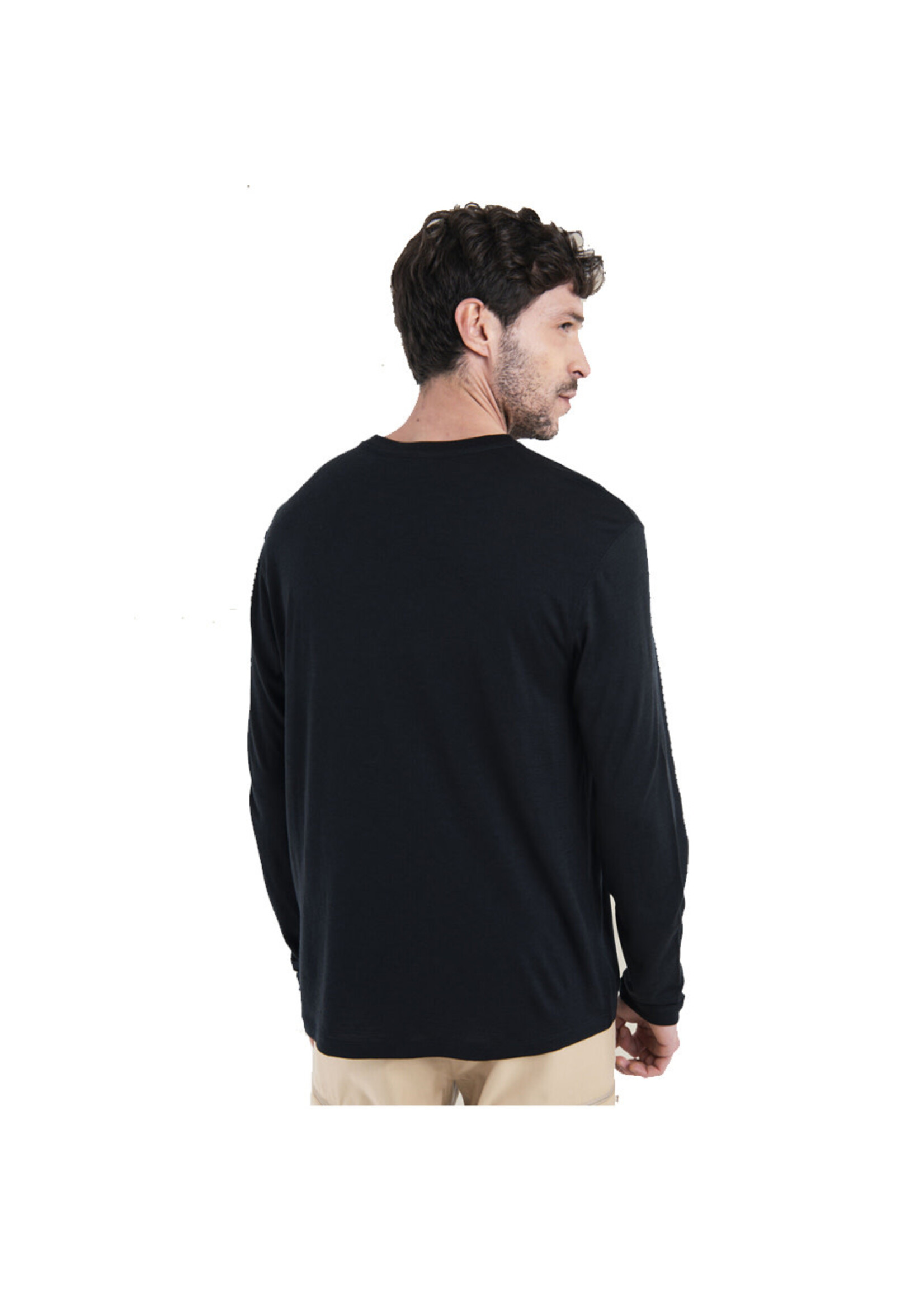 ICEBREAKER Chandail 150 TECH LITE / Noir (Homme)