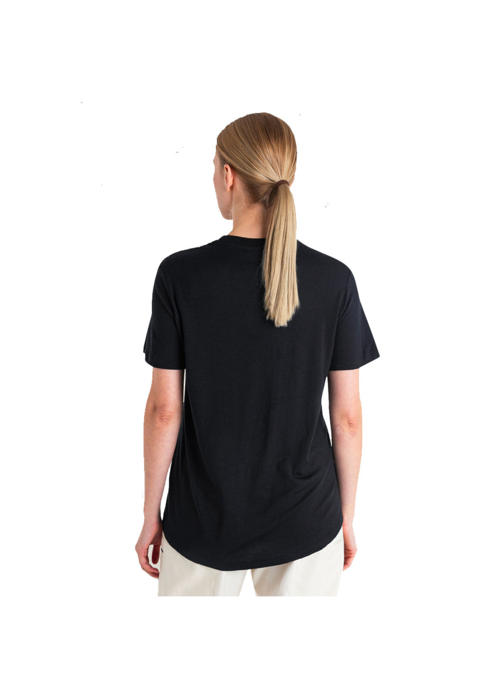 ICEBREAKER T-shirt 150 TECH LITE / Noir (Femme)