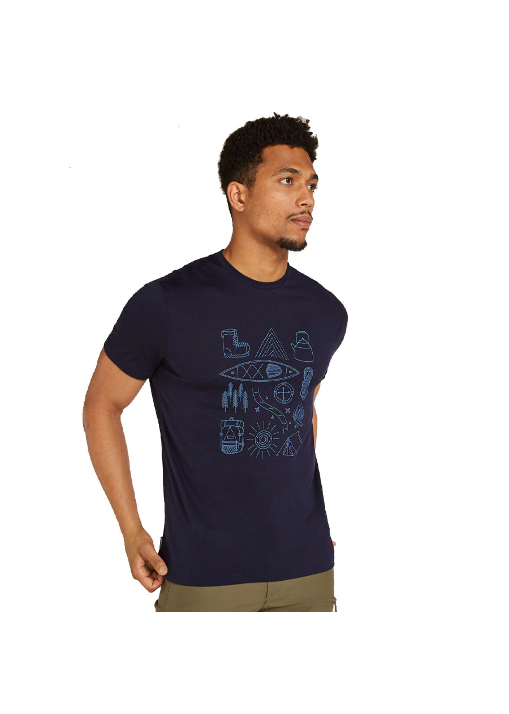 ICEBREAKER T-shirt 150 TECH LITE / Midnight Navy (Homme)