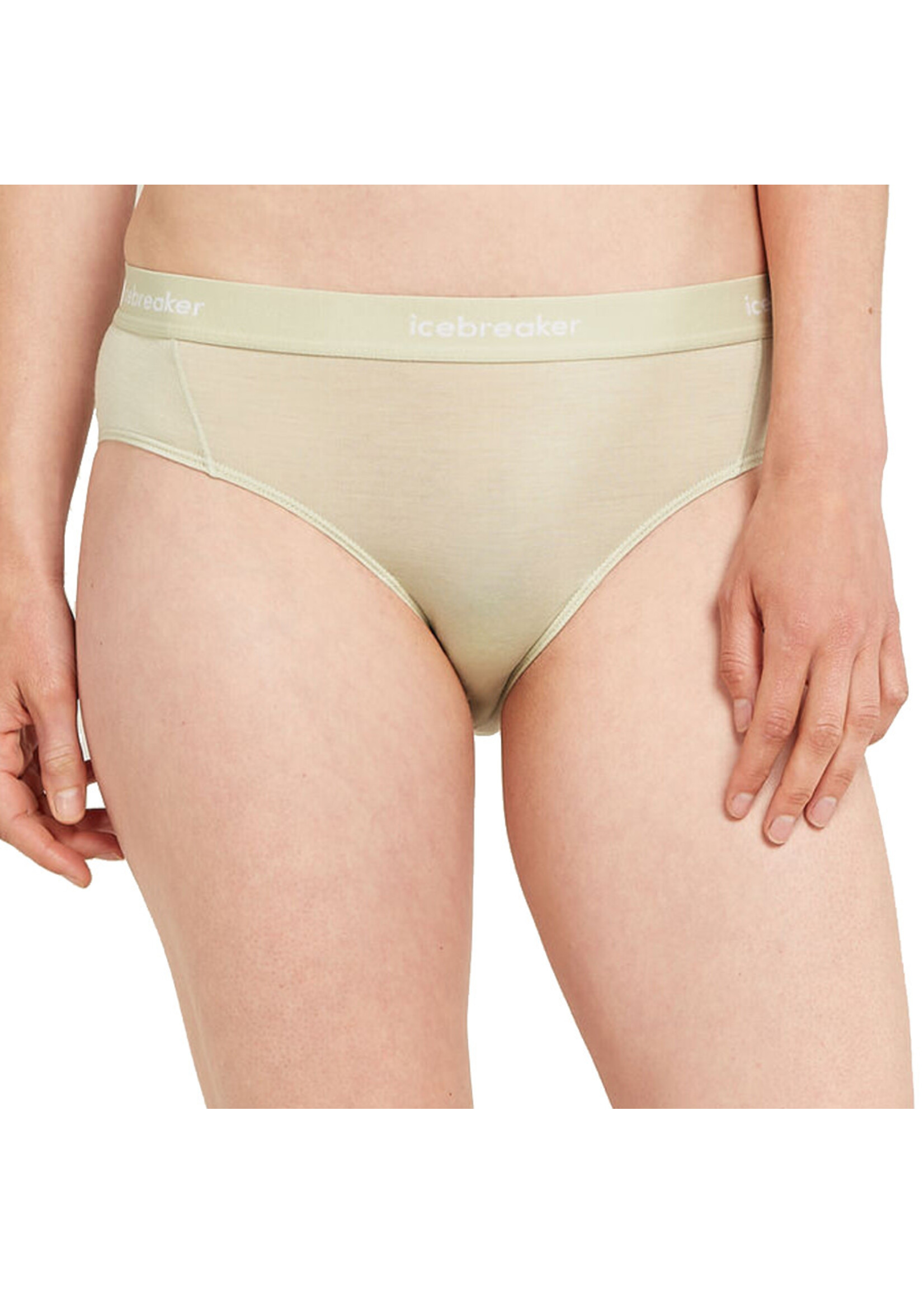 ICEBREAKER Culotte taille haute en mélange de mérinos 125 COOL-LITE™ SPRITE / Ashen (Femme)
