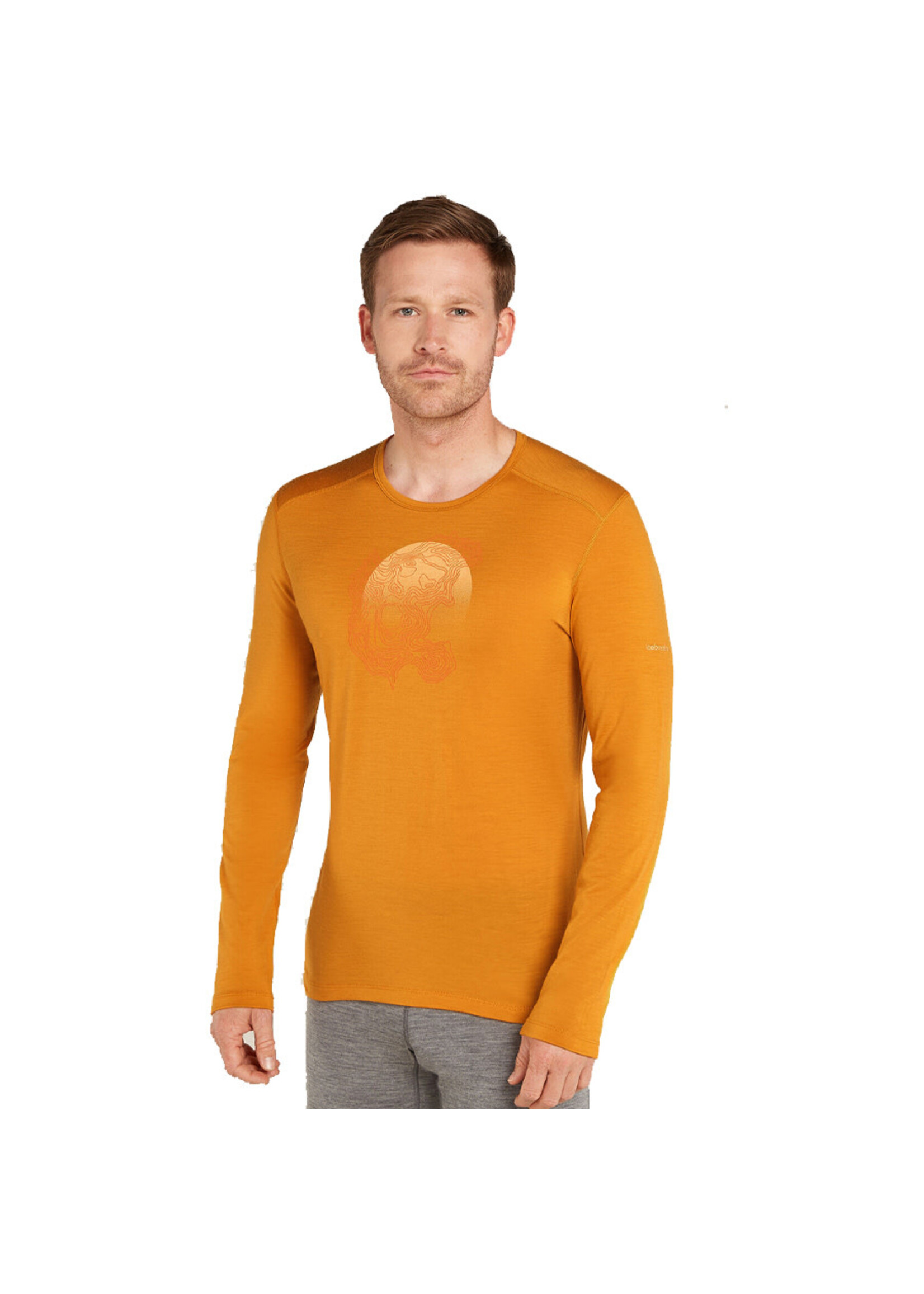 ICEBREAKER Chandail 200 OASIS RUAPEHU ROUND / Ray (Homme)