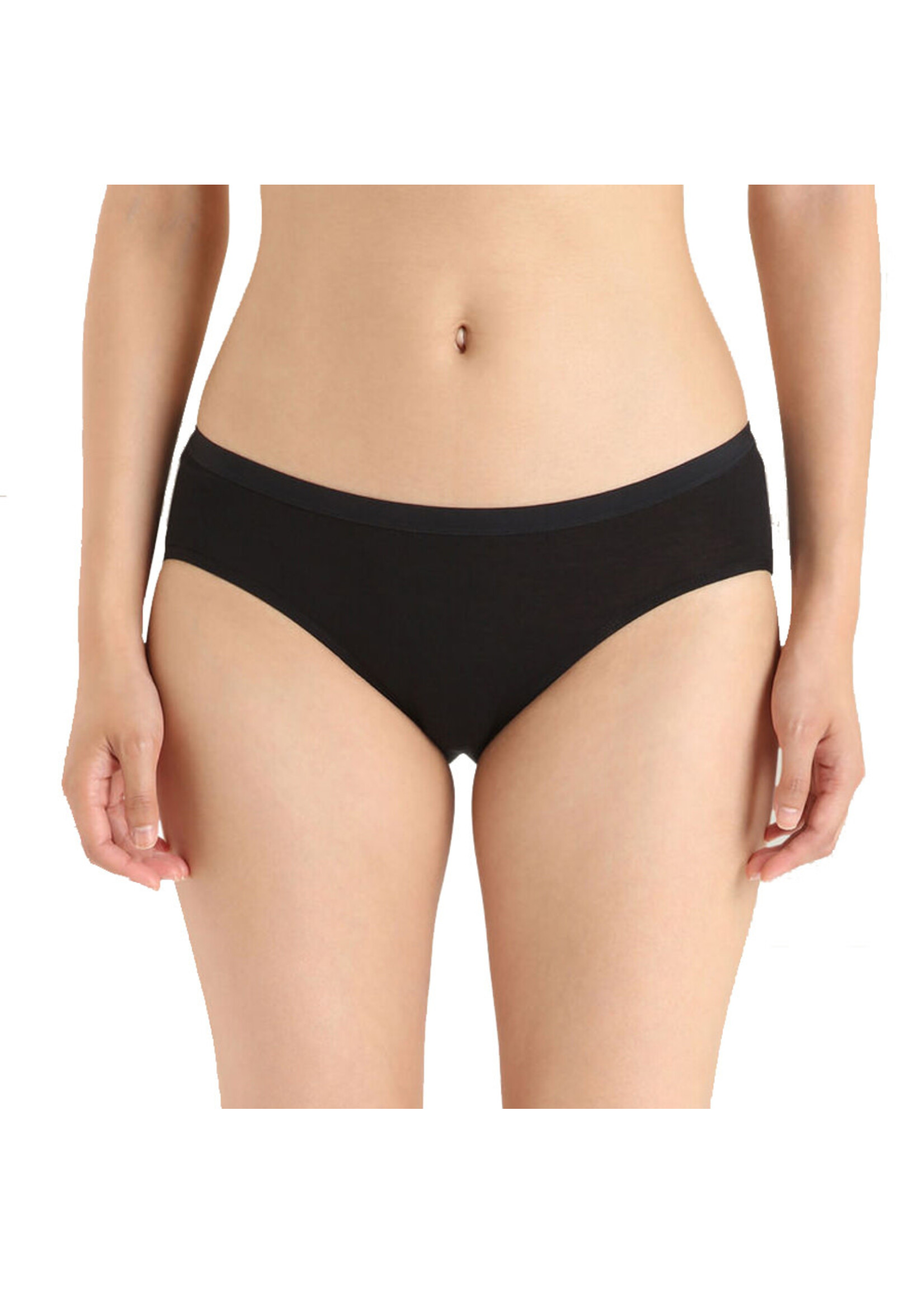 ICEBREAKER Culotte 150 SIREN HIPKINI / Noir (Femme)