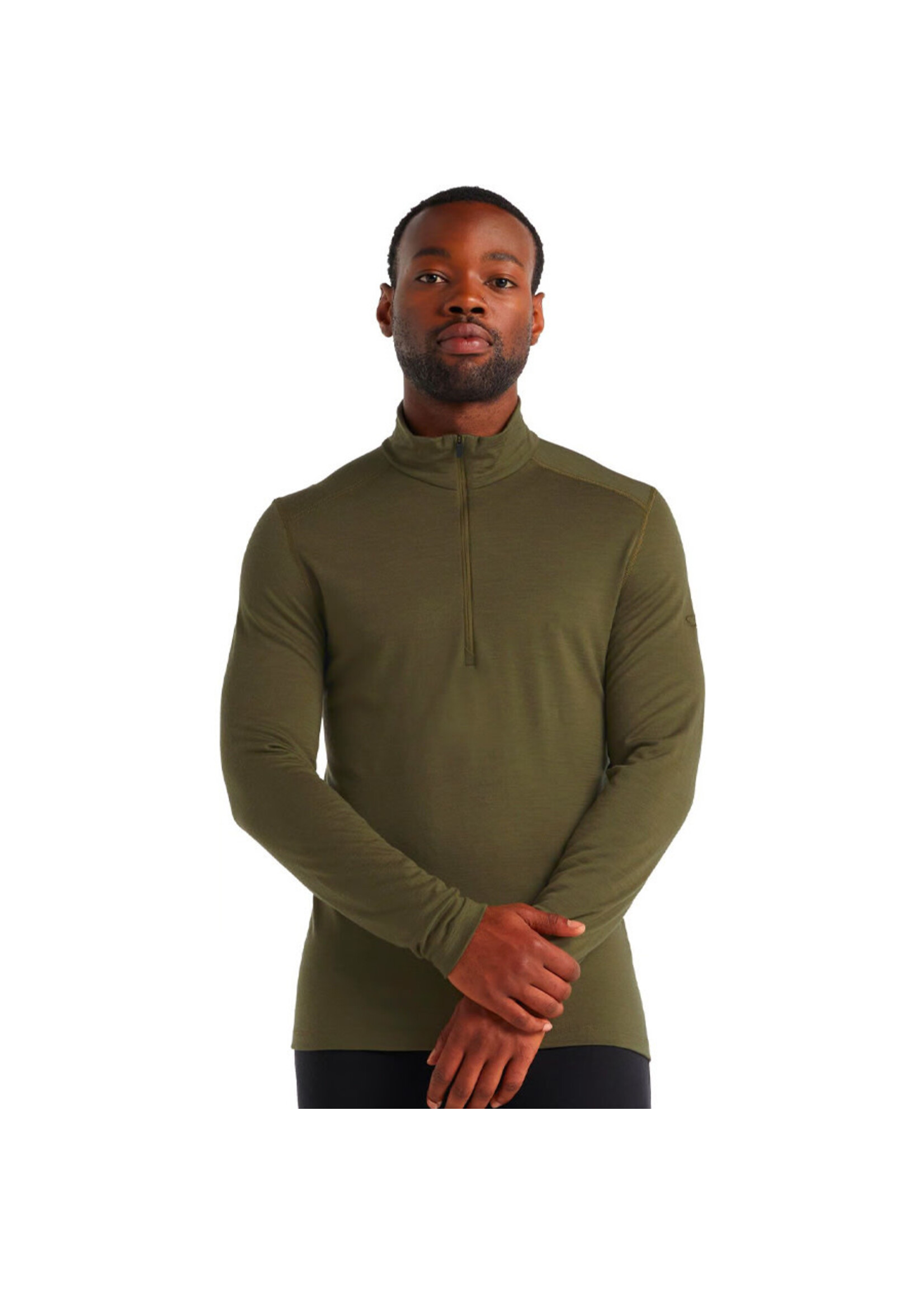 ICEBREAKER Chandail à ½ zip 200 OASIS / Loden (Homme)