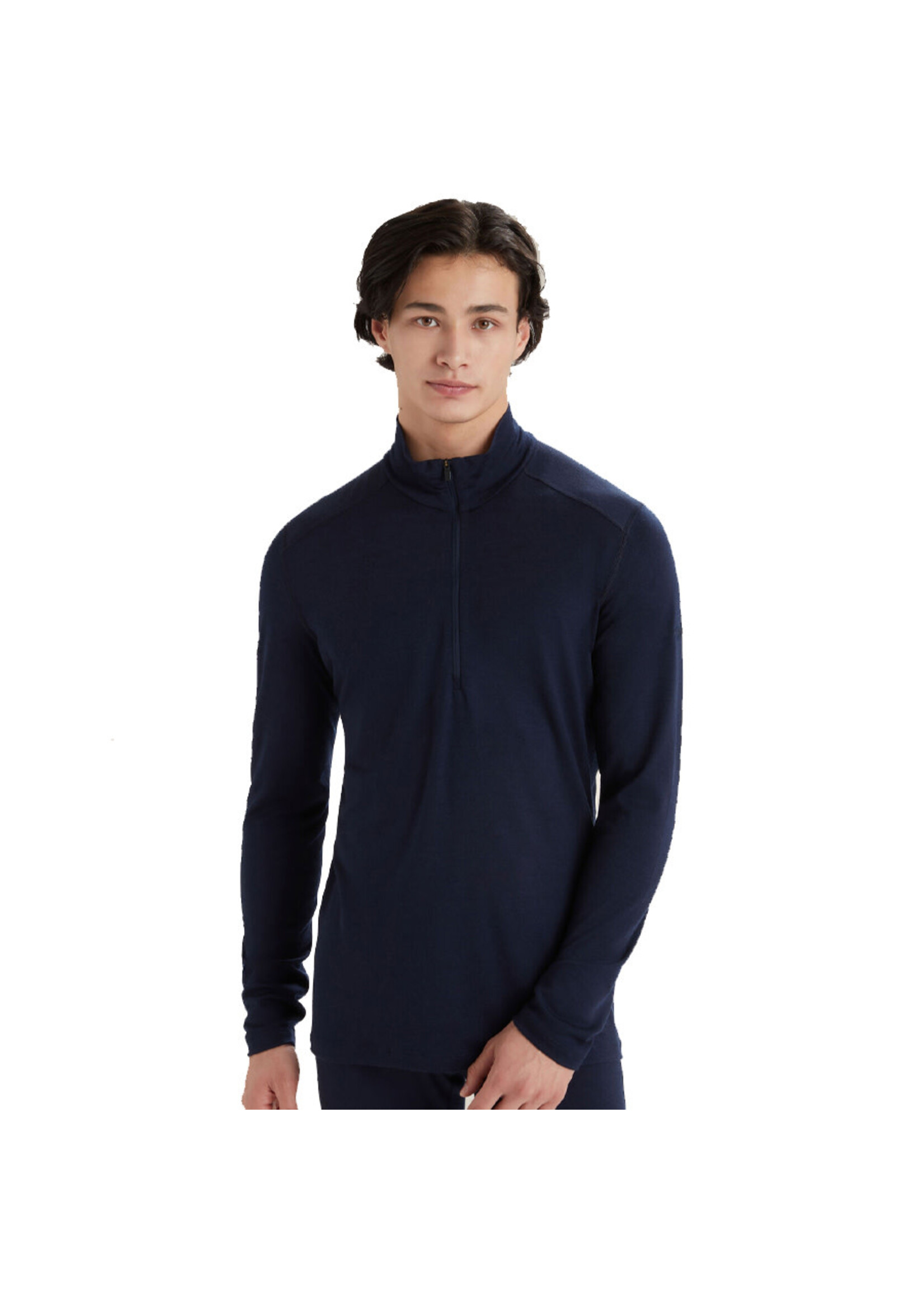 ICEBREAKER Chandail à ½ zip 200 OASIS / Midnight Navy (Homme)